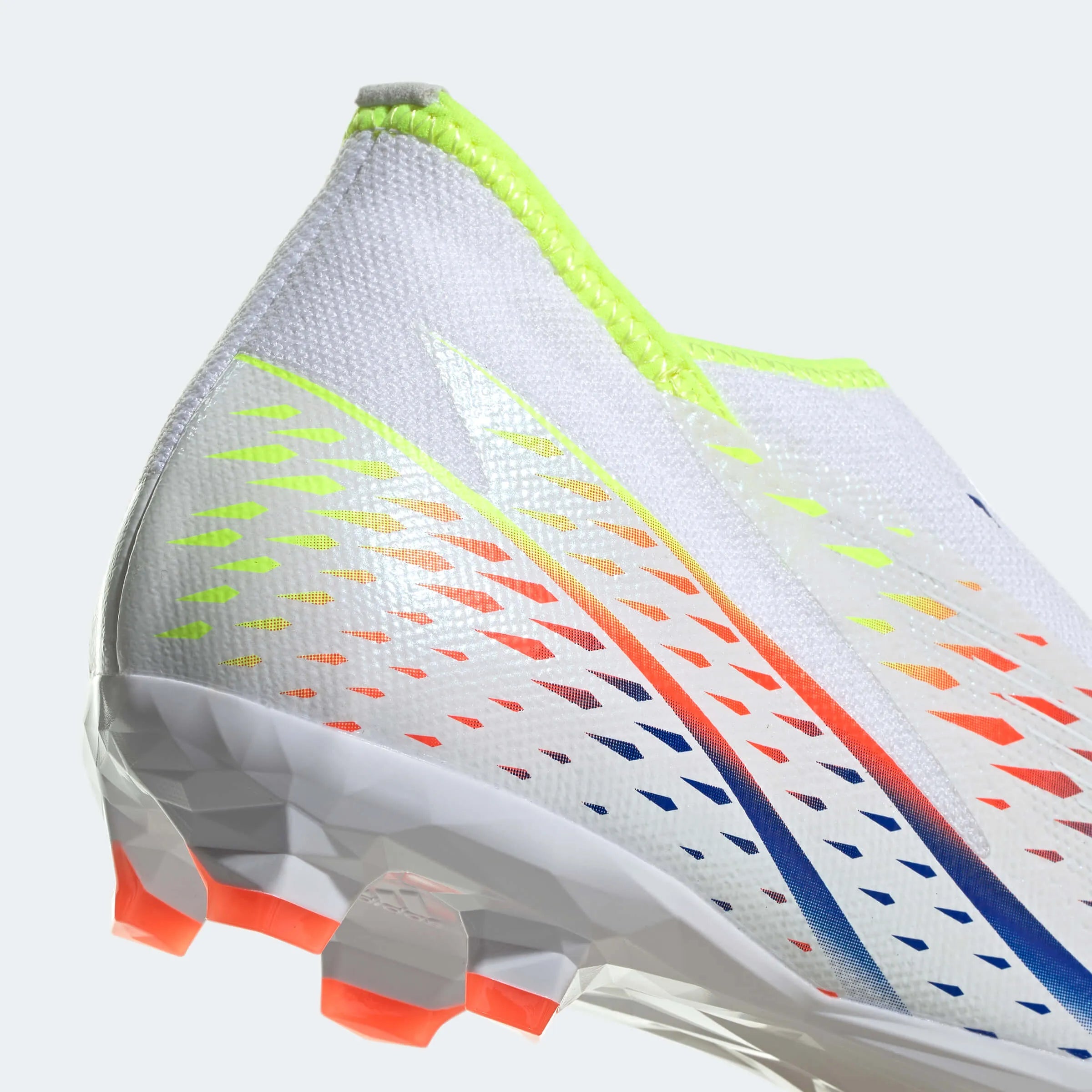 adidas Predator Edge.3 LL FG - White-Yellow-Blue (Detail 2)