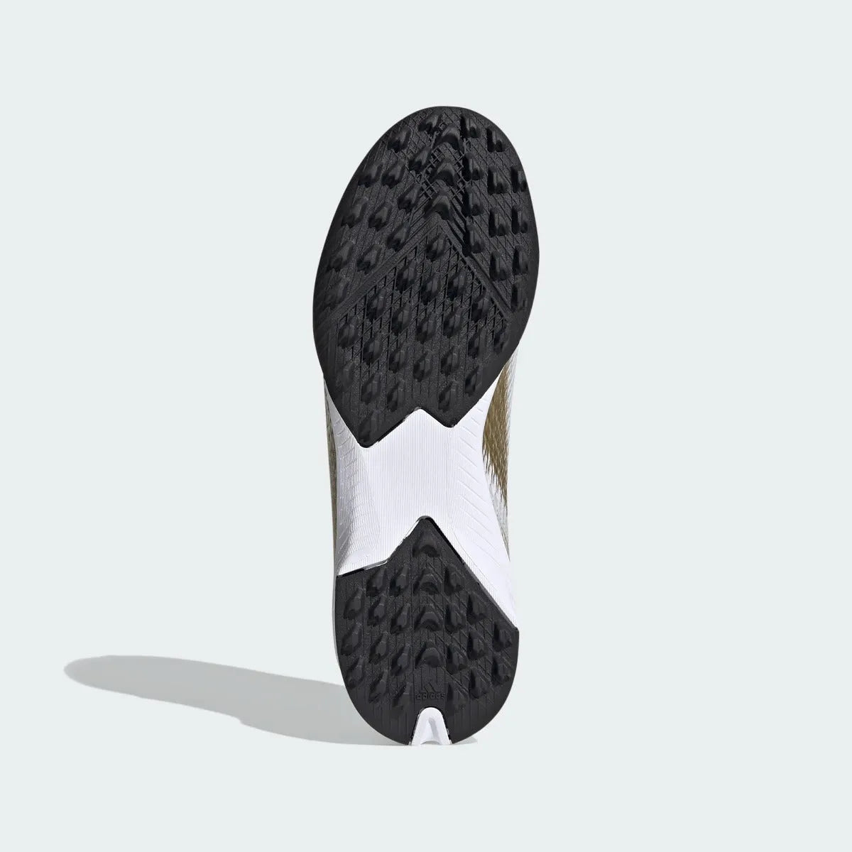 Adidas JR X Ghosted.3 TF - White-Gold