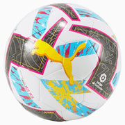 Puma 2022-23 Orbita La Liga 1 MS Mini Ball - White-Blue (Front)