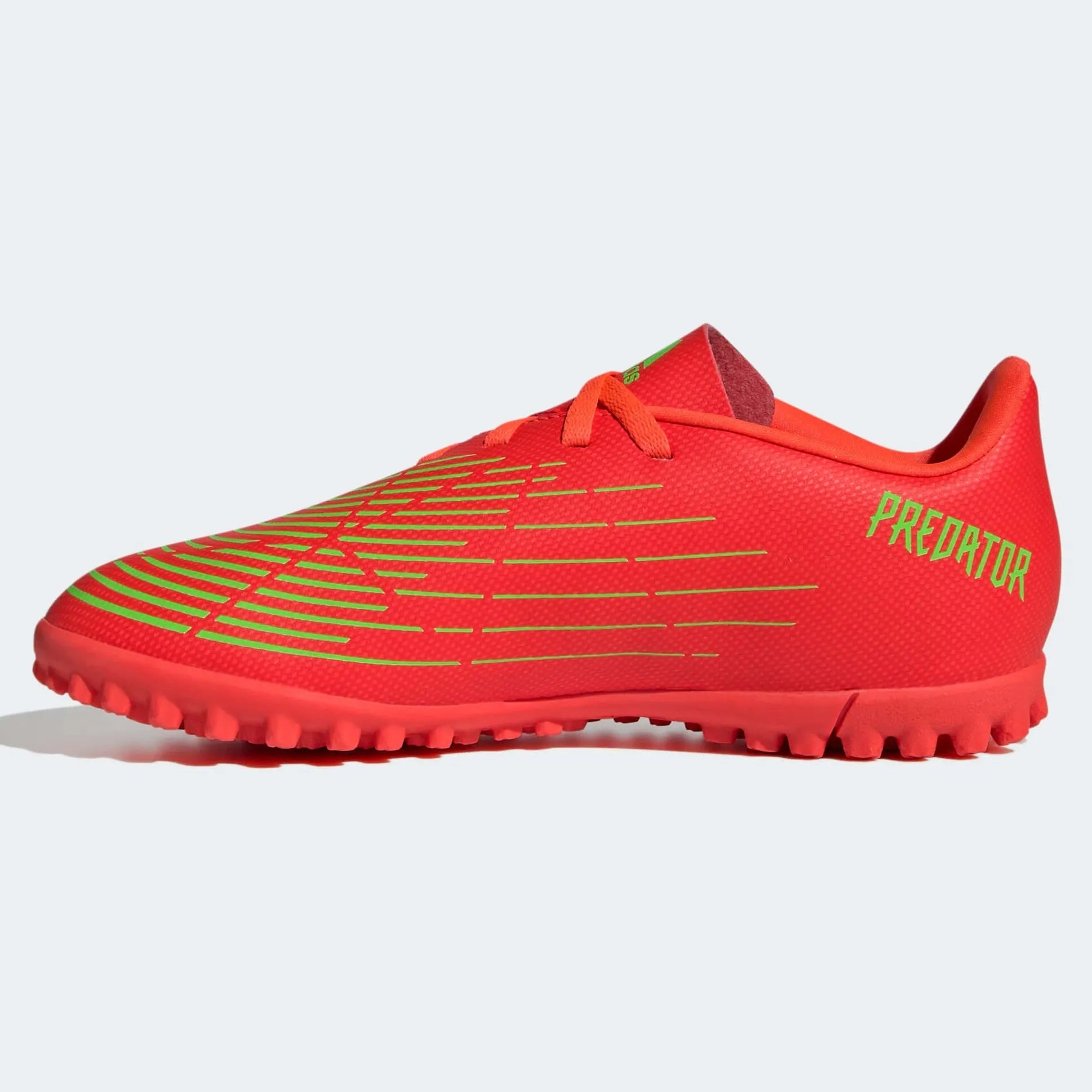 adidas Kids Predator Edge .4 Turf - Solar Red-Solar Green (Side 2)