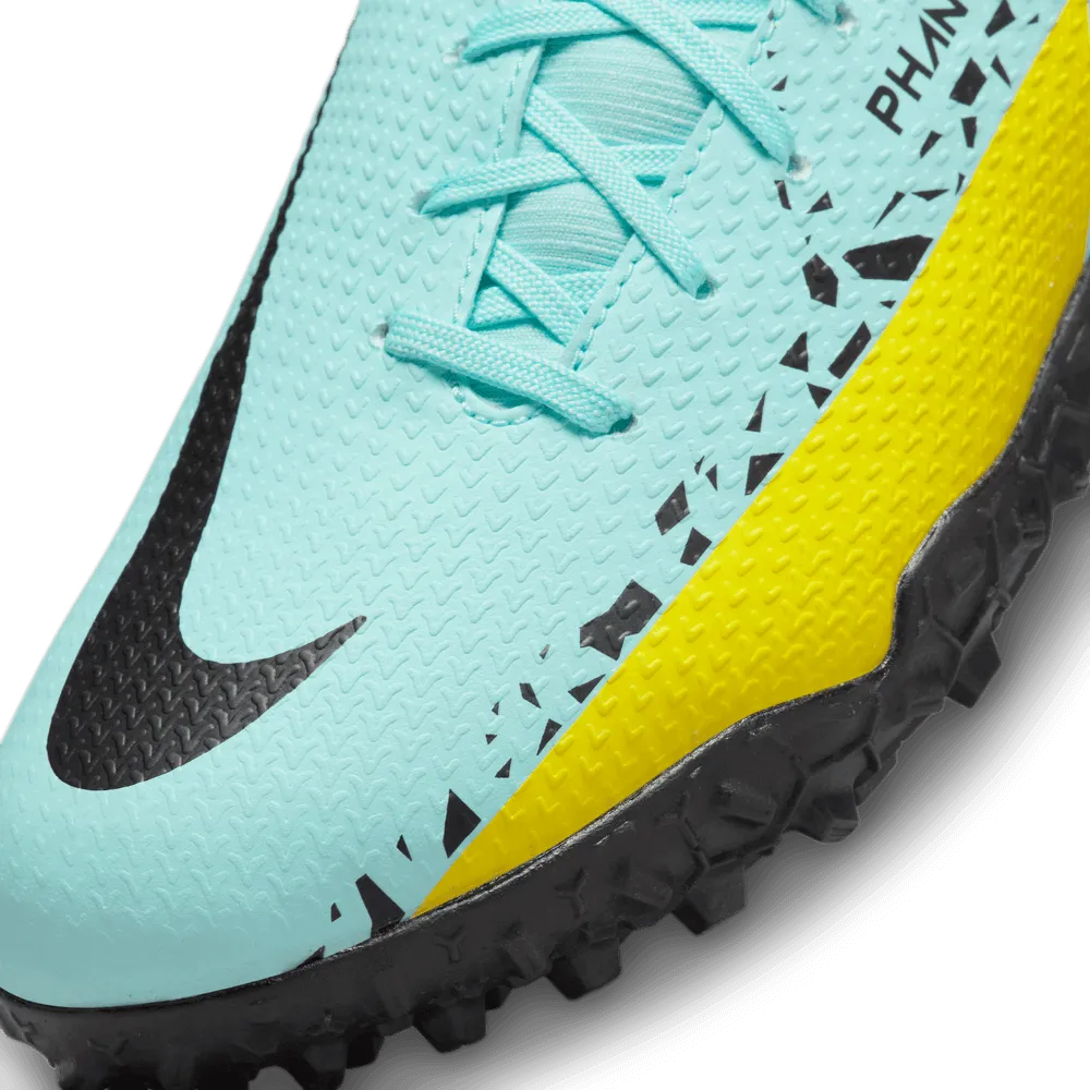 Nike JR Phantom GT2 Academy DF Turf Glacier Ice-Black Yellow (Detail 1)
