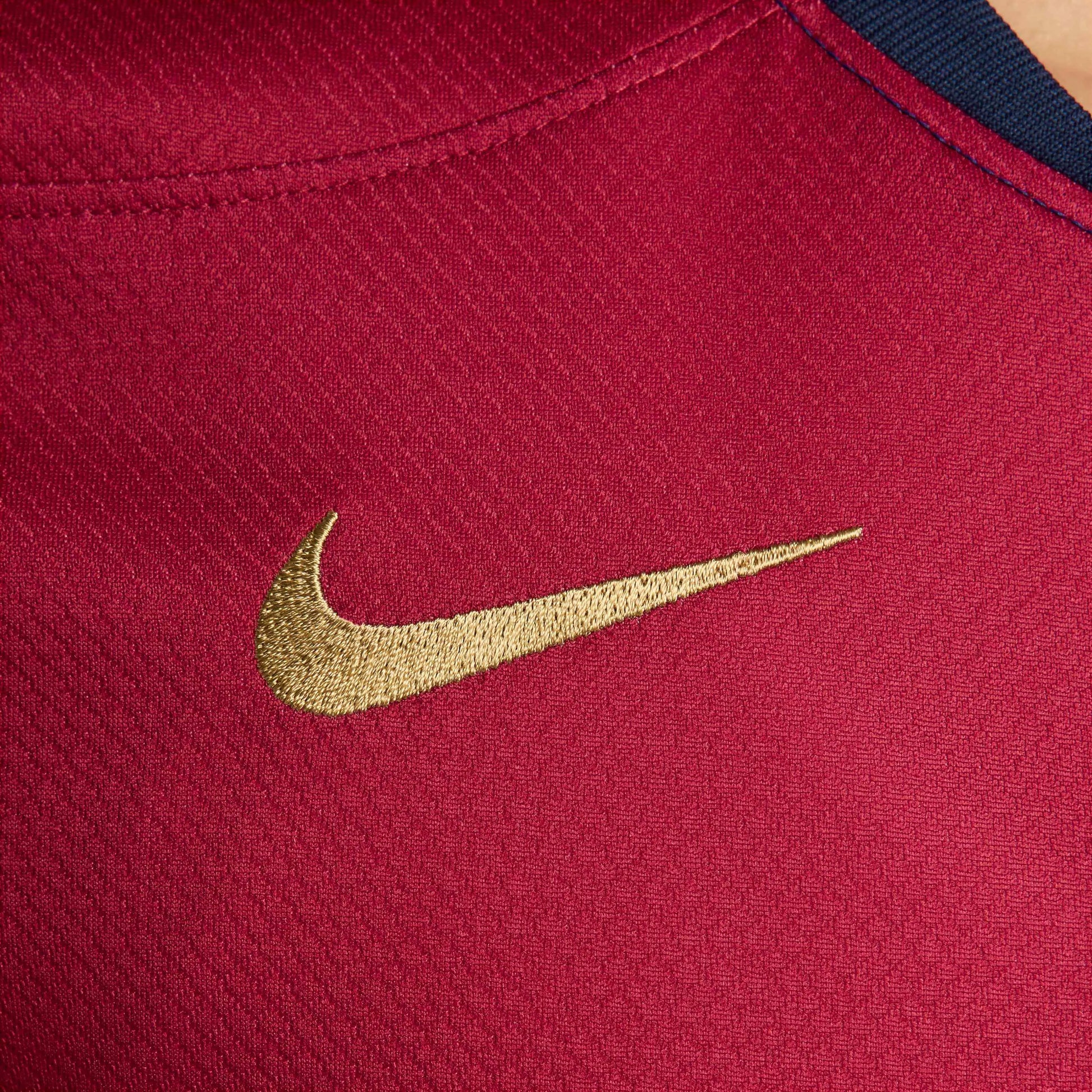 Nike 2024-25 Barcelona Women's Stadium Home Jersey (Detail 4)