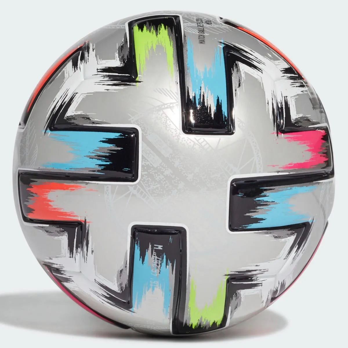 Adidas Uniforia Finale MINI Ball -  Silver-Black (Back)
