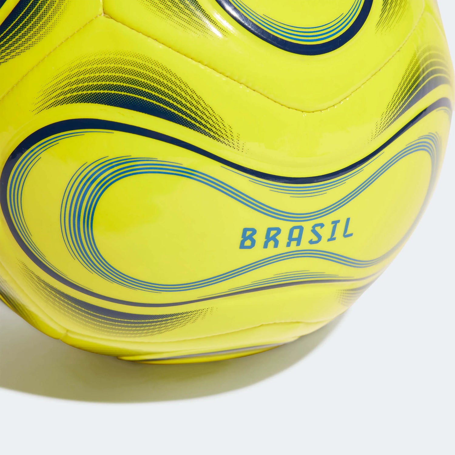 adidas 2022-23 Brazil Club Ball - Bright Yellow-Dark Blue (Detail 2)