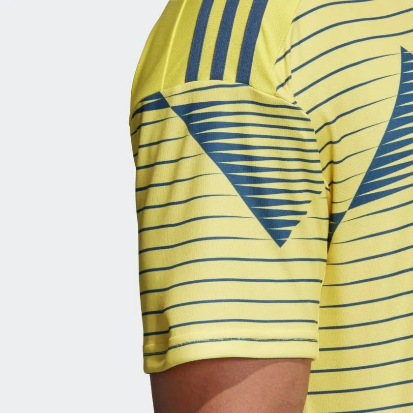 adidas Columbia 2019-20 Home Jersey - Yellow