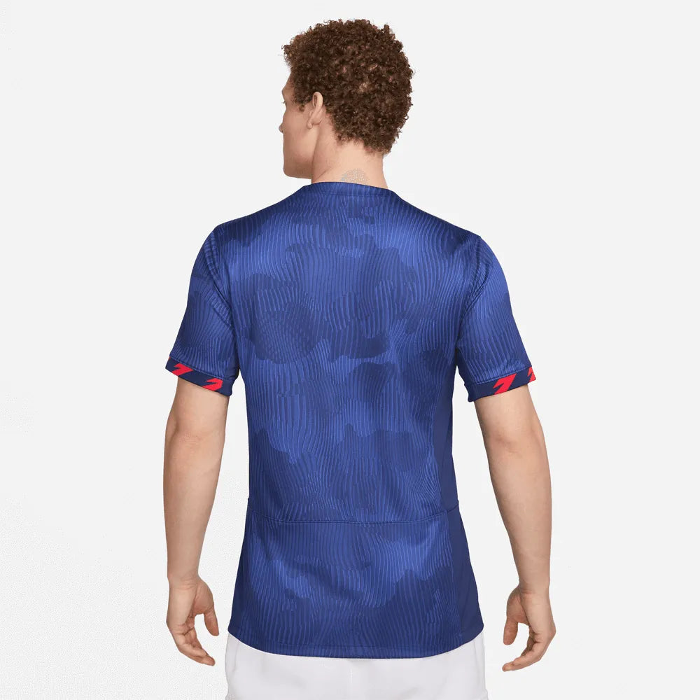 Nike 2023-24 USA Women's Stadium 4-Star Away Jersey (Men's Cut) (Model - Back)