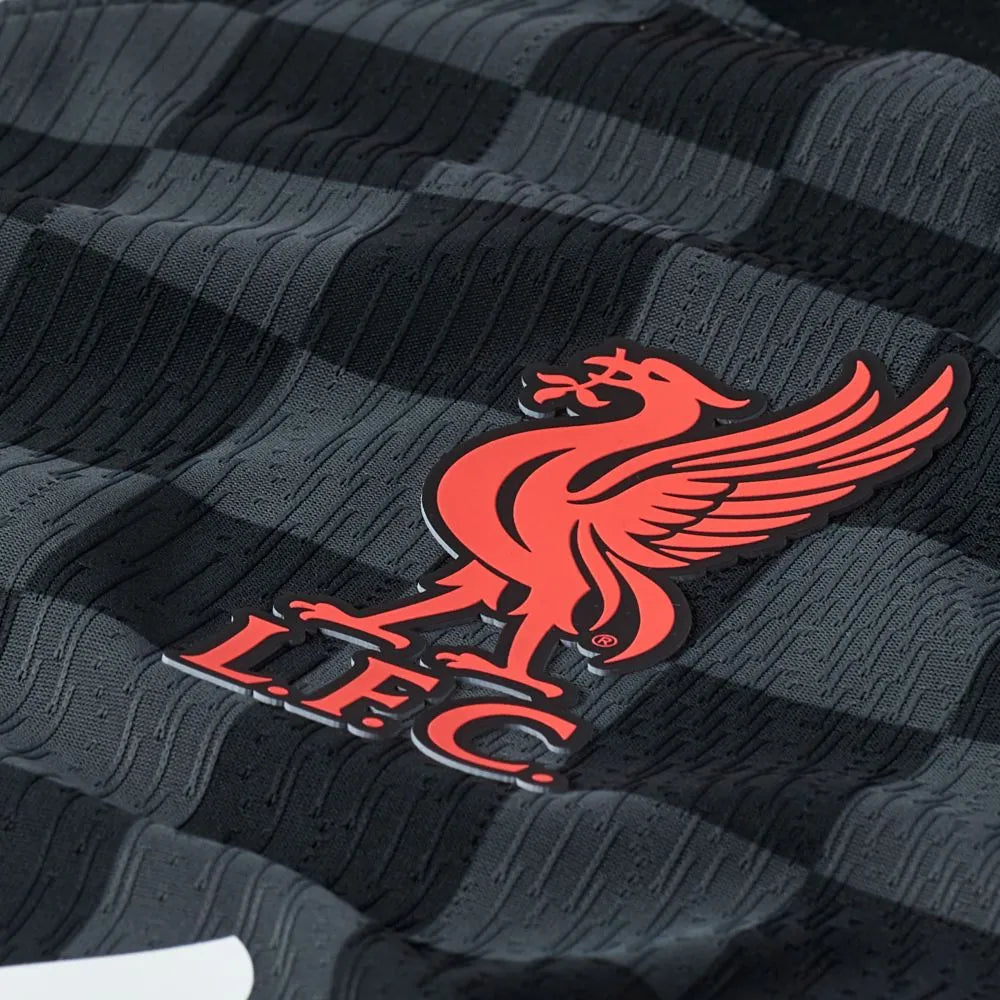 Nike 2020-21 Liverpool Vapor Match Authentic Third Jersey - Anthracite-Crimson