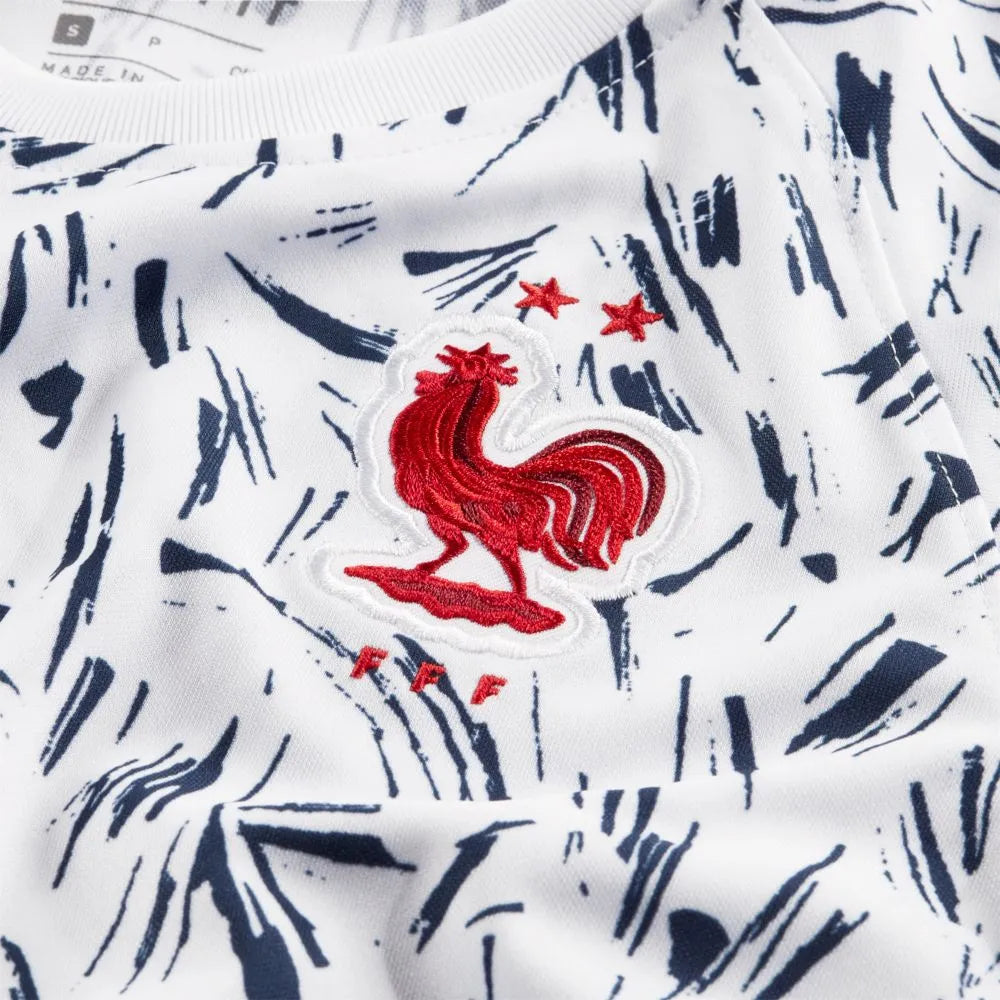 Nike 2020-21 France Dri-Fit YOUTH Training Top - White