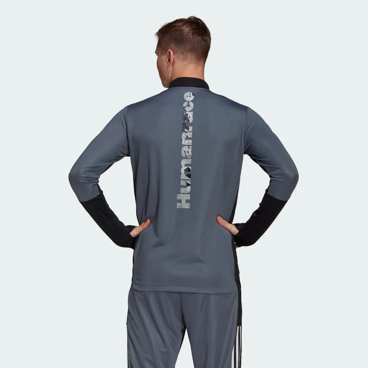 Adidas 2020-21 Real Madrid Human Race Training Top - Black-Onix