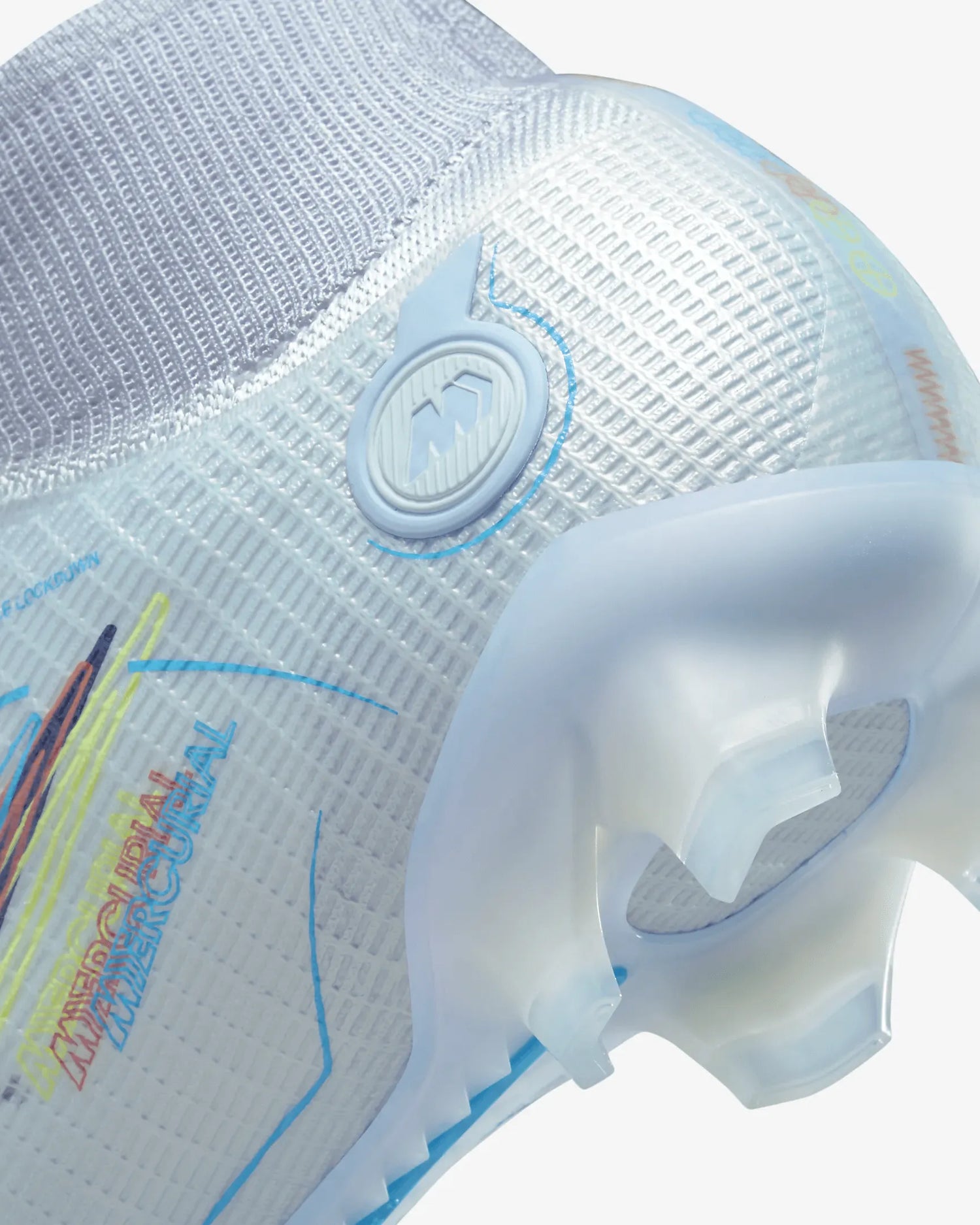 Nike Superfly 8 Elite FG - Grey-Blue (Detail 3)