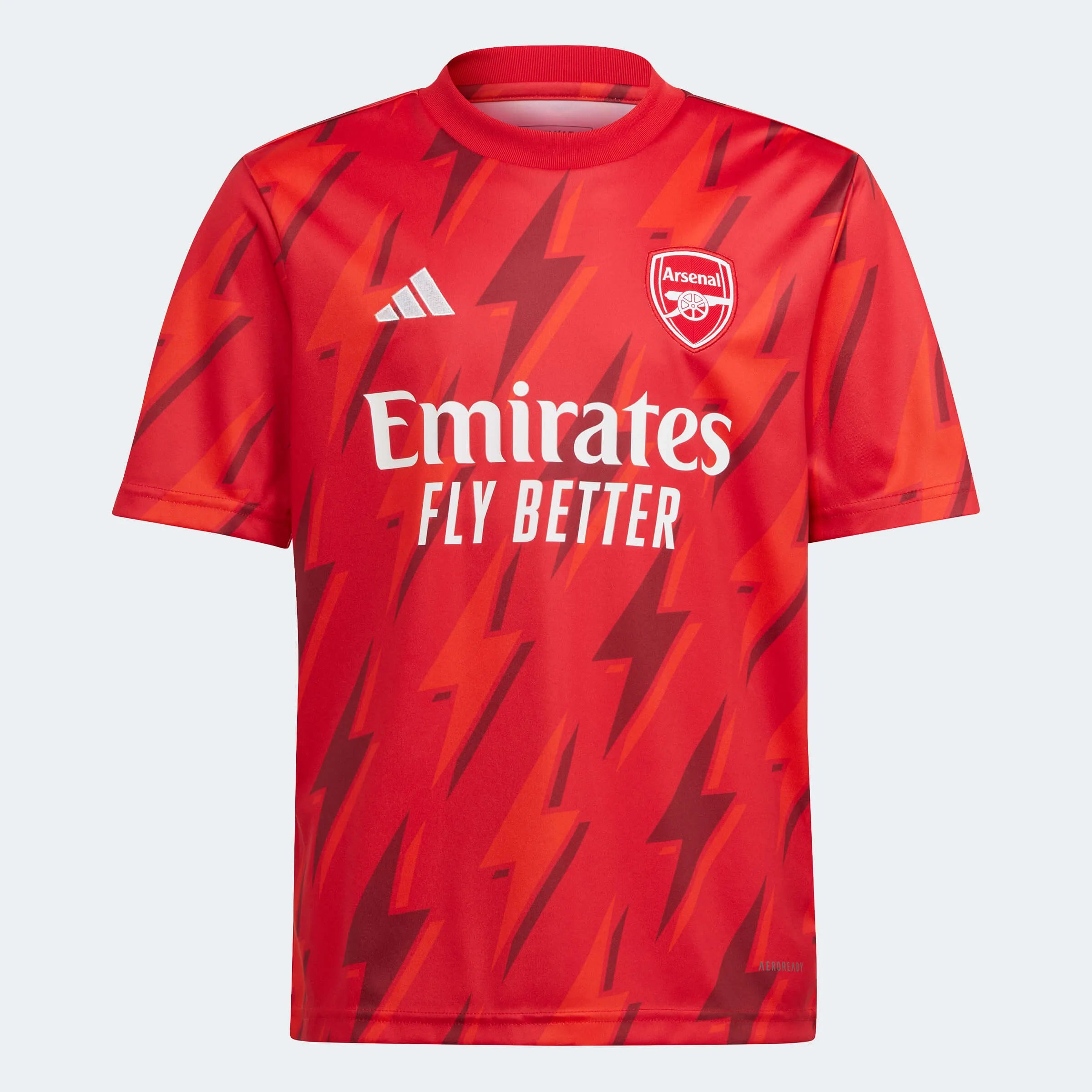 adidas 2023-24 Arsenal Youth Pre-Match Jersey (Front)