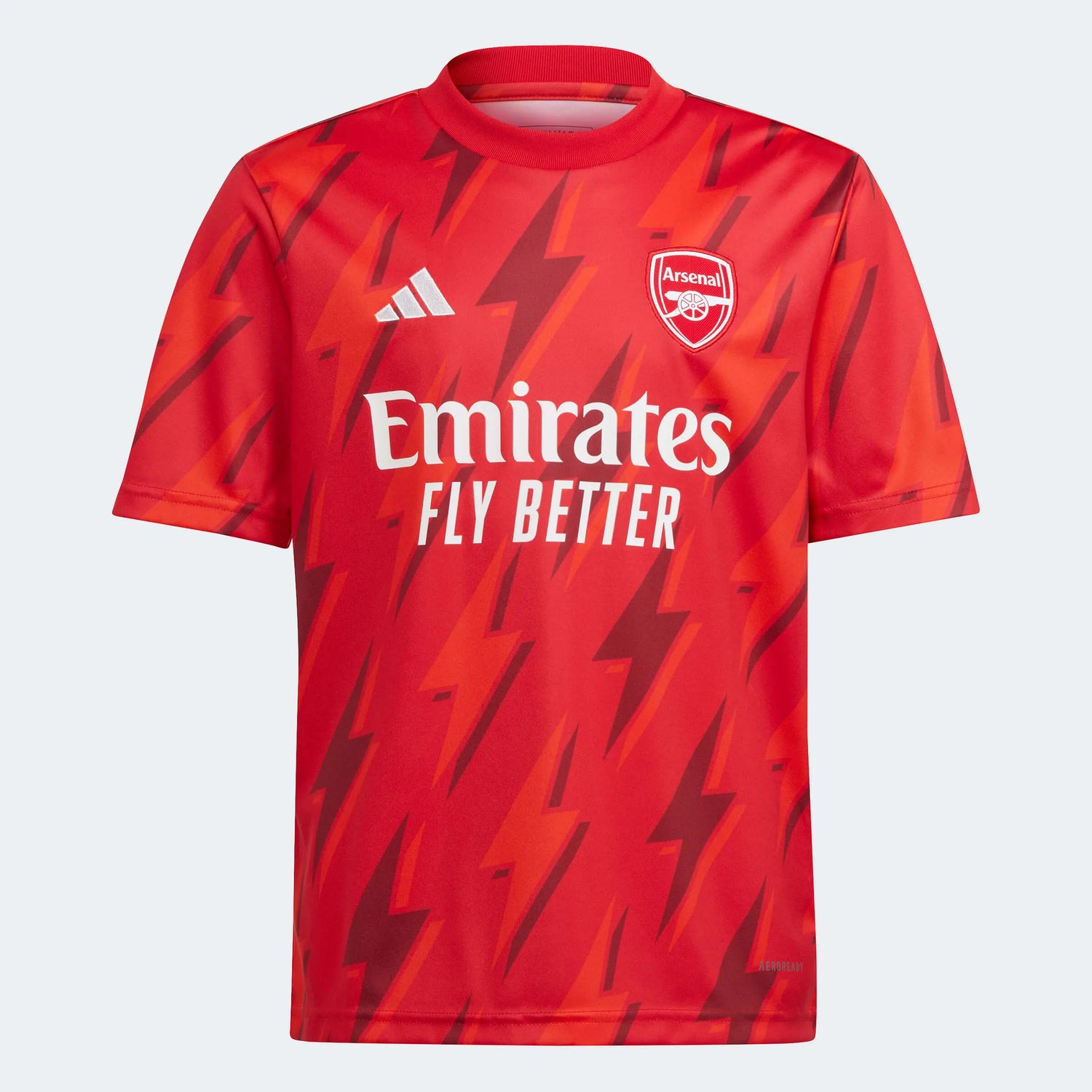 adidas 2023-24 Arsenal Youth Pre-Match Jersey (Front)