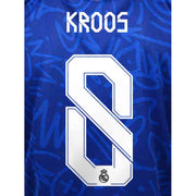 Real Madrid 2021/22 Away/Third Kroos #8 Jersey Name Set (Main)