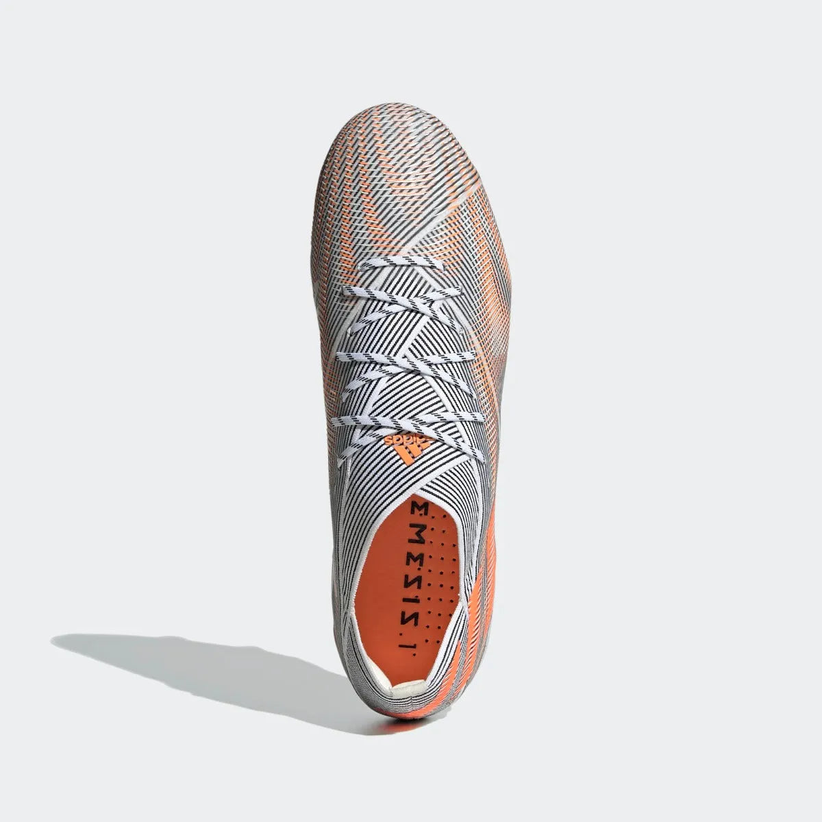 Adidas Nemeziz .1 FG - White-Black-Orange (Top)
