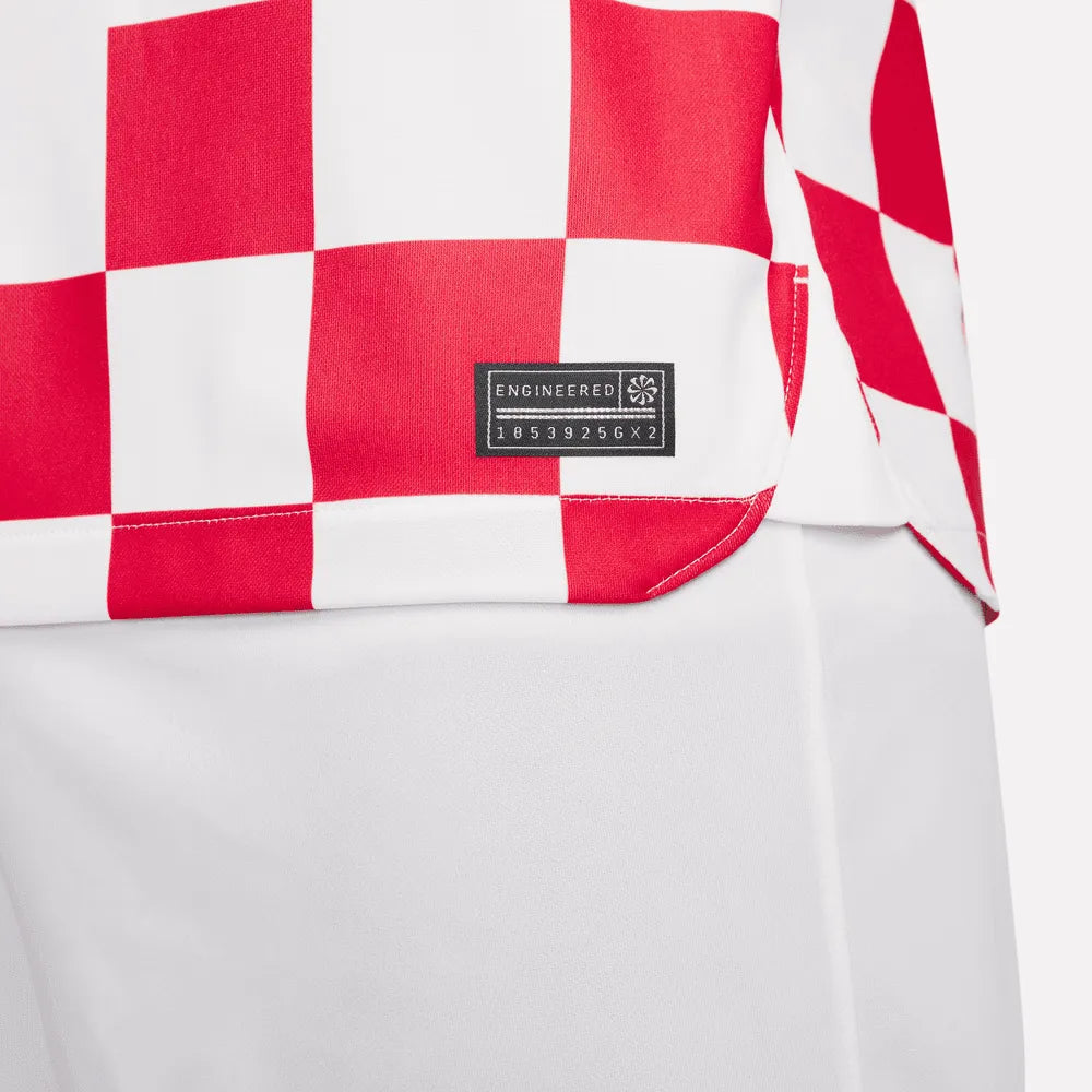 Nike 2022-23 Croatia Home Jersey White-Red-Blue (Detail 3)