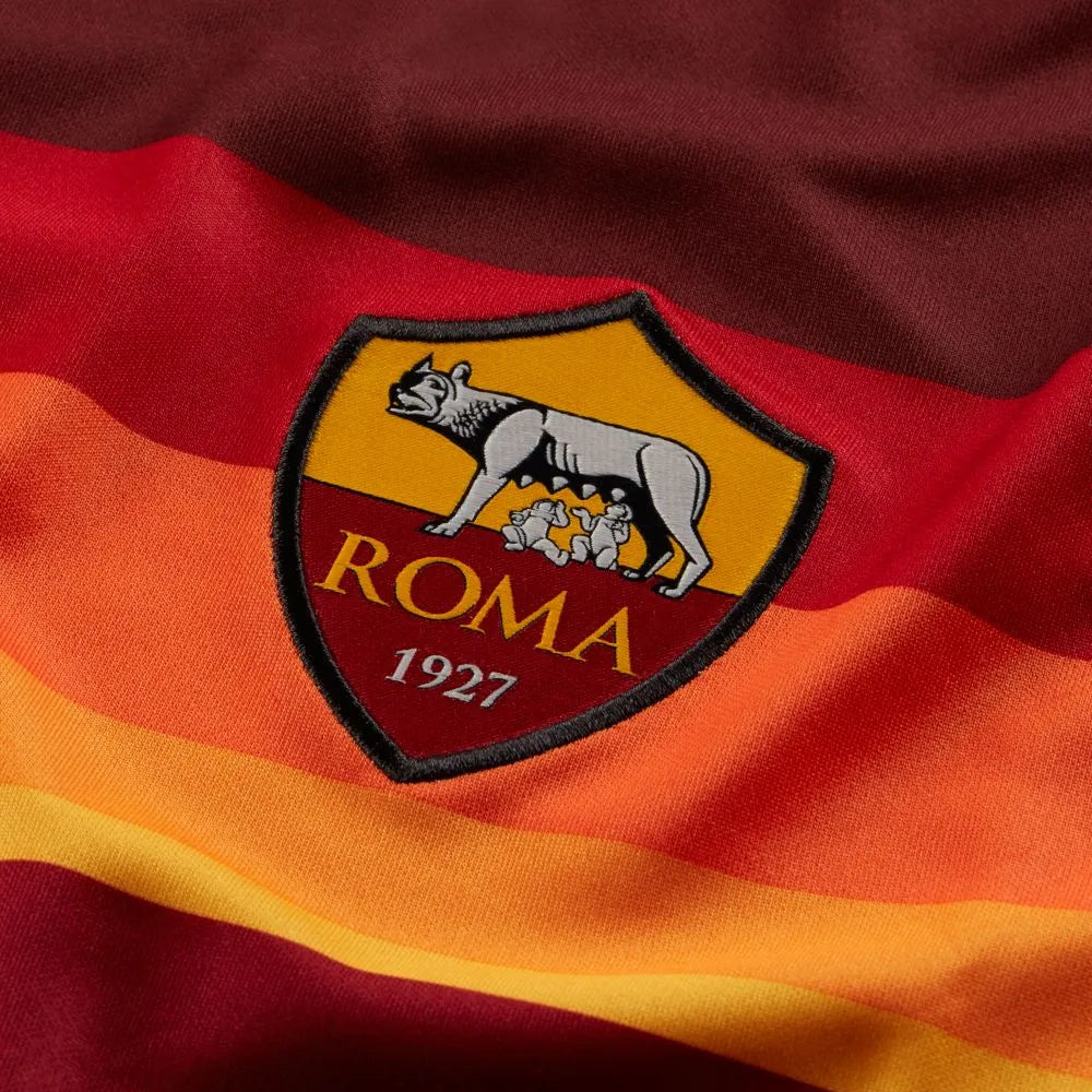 Nike 2020-21 Roma Home Jersey - Burgundy
