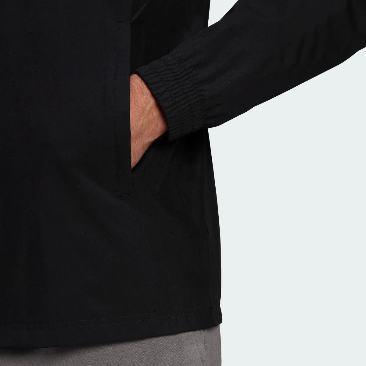 adidas Entrada 22 All Weather Jacket - Black (Detail 2)