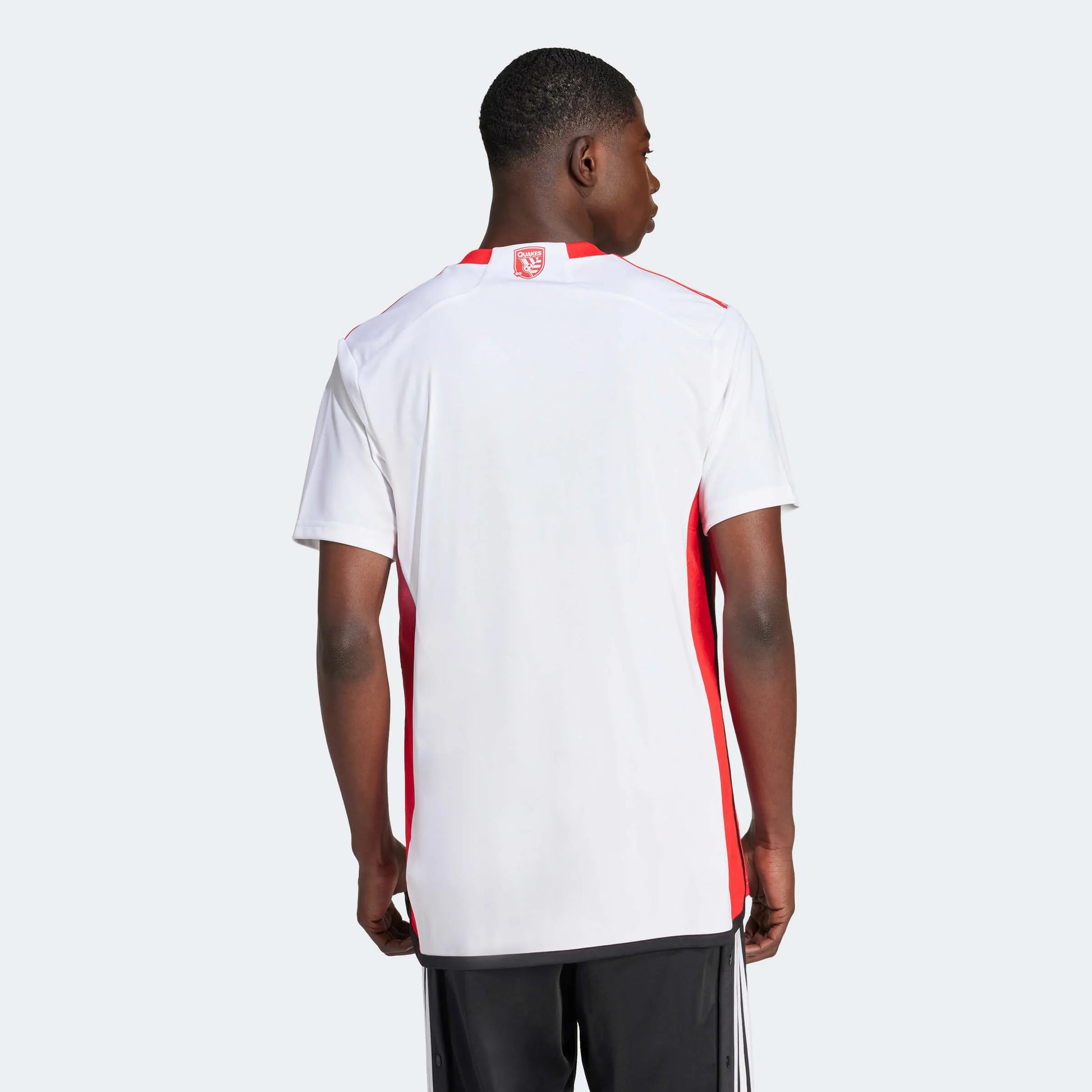 adidas 2024-25 San Jose Earthquakes Men's Stadium Away Jersey (Model - Back)
