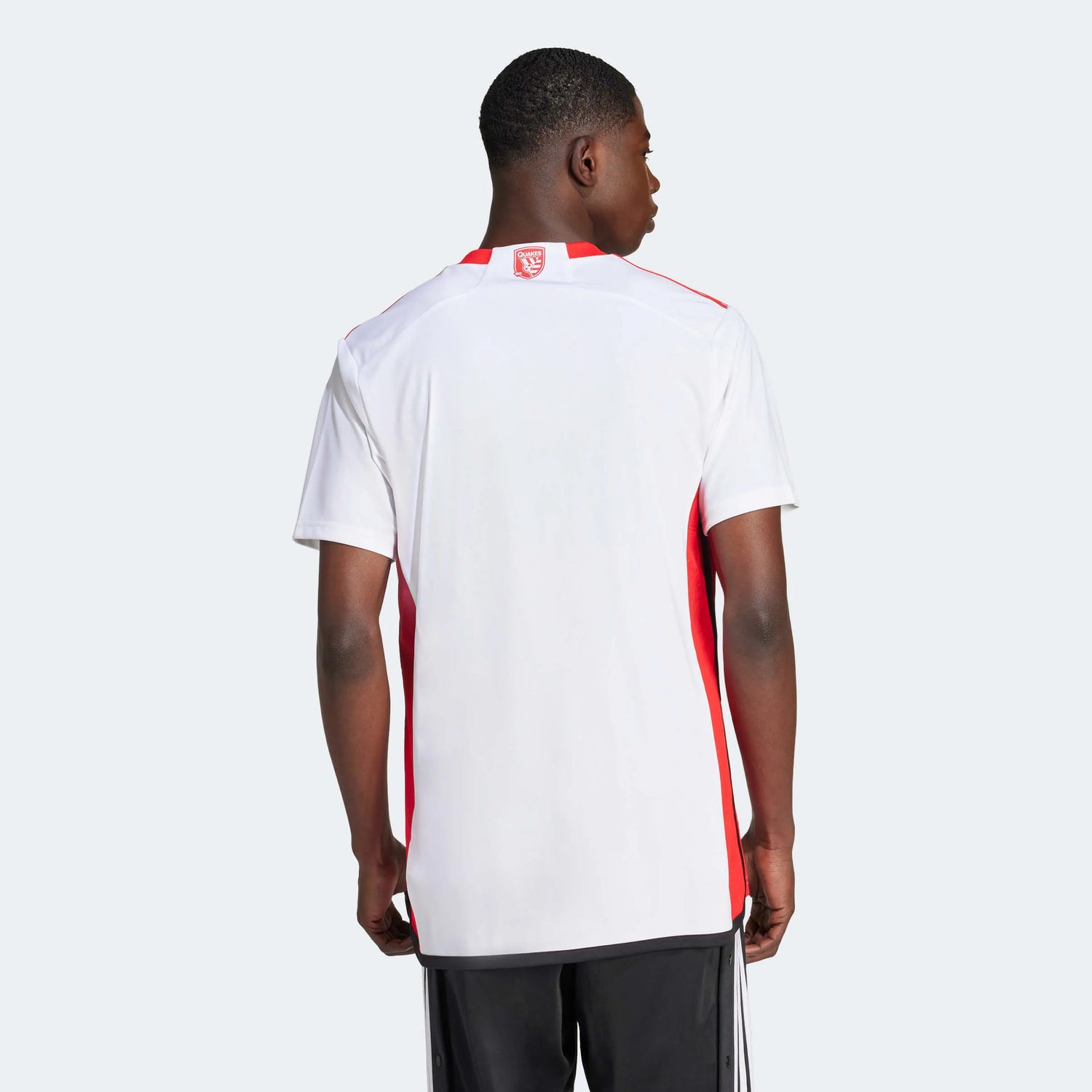 adidas 2024-25 San Jose Earthquakes Men's Stadium Away Jersey (Model - Back)