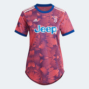 adidas 2022-23 Juventus Women's Third Jersey - Pink-Royal (Front)