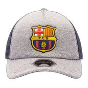 Fan Ink Collection Barcelona Grayline Trucker Hat - Grey-Navy