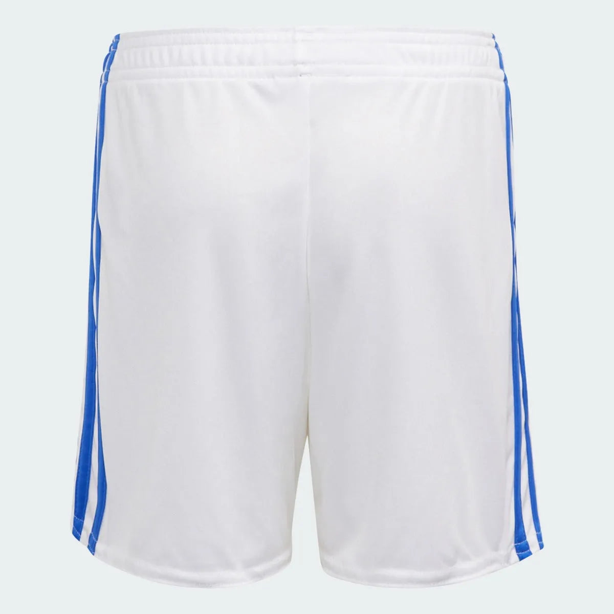 Adidas 2021-22 Real Madrid Home MINI Kit - White-Blue-Orange (Shorts - Back)