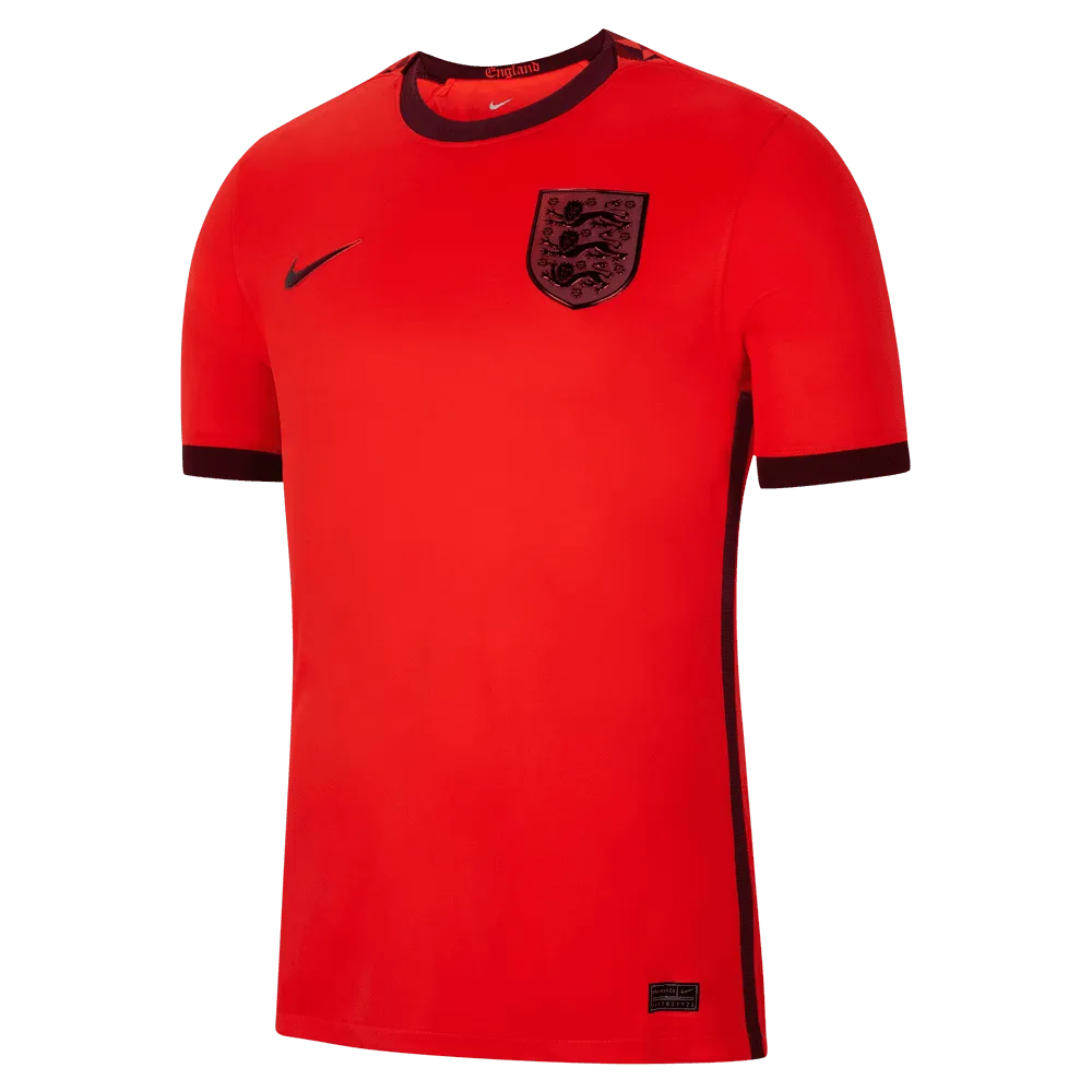 Nike England Women's EC22 (Men's Cut) Away Jersey - Crimson-Maroon (Front)