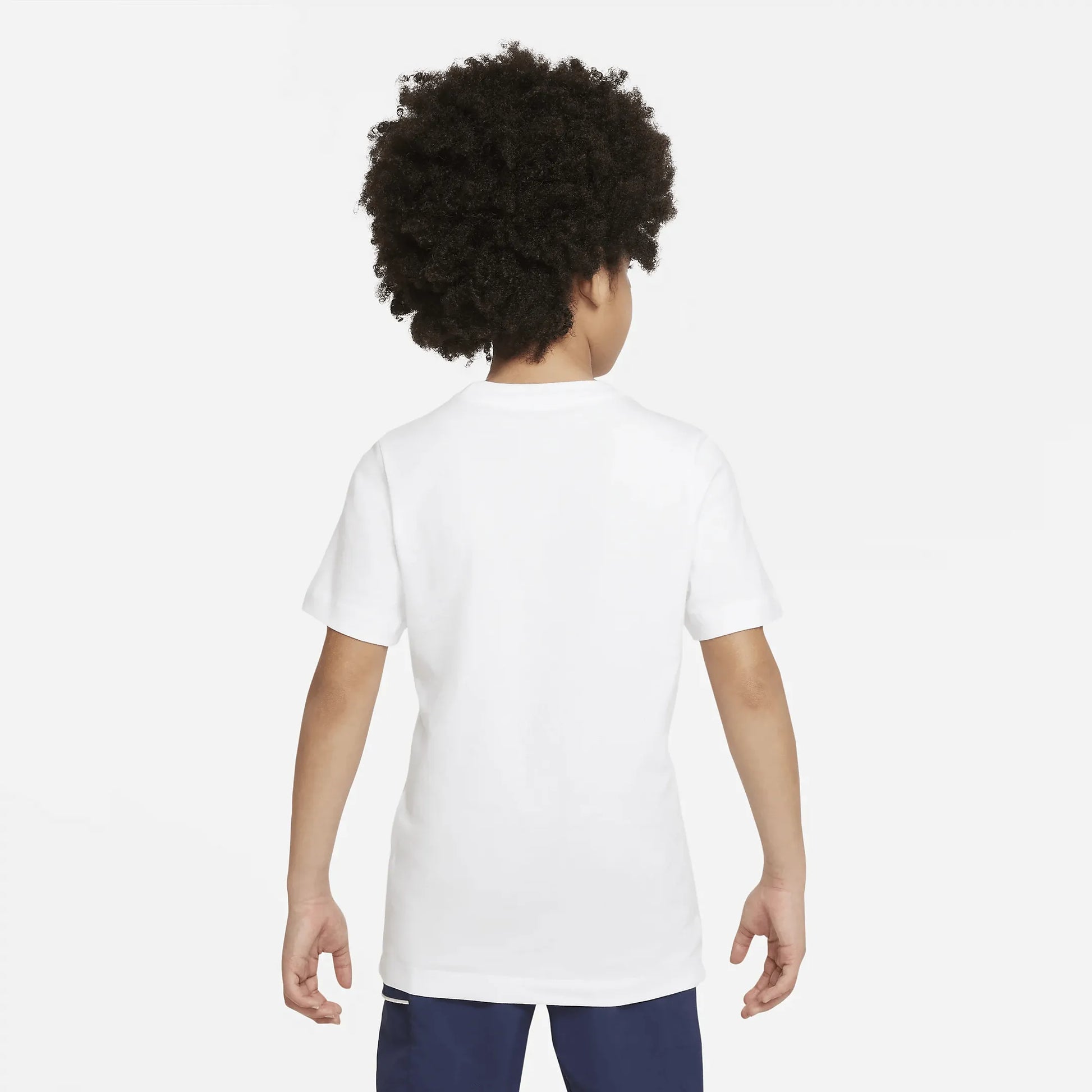 Nike 2022-23 Tottenham Youth Crest Tee - White (Model - Back)