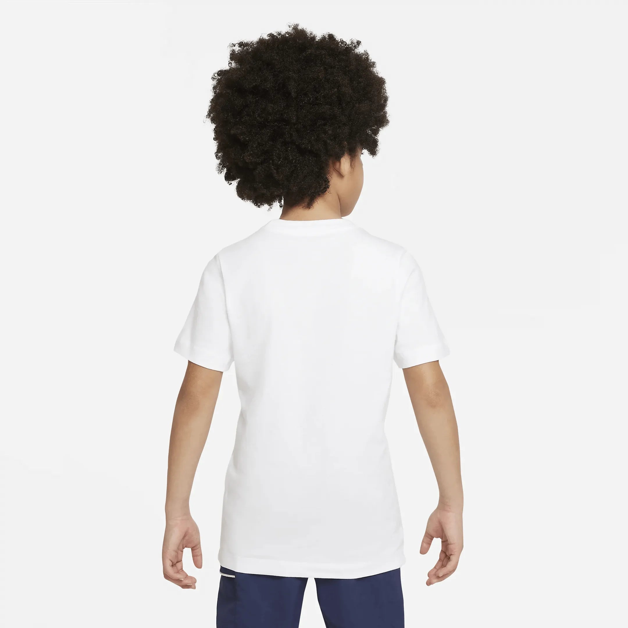Nike 2022-23 Tottenham Youth Crest Tee - White (Model - Back)