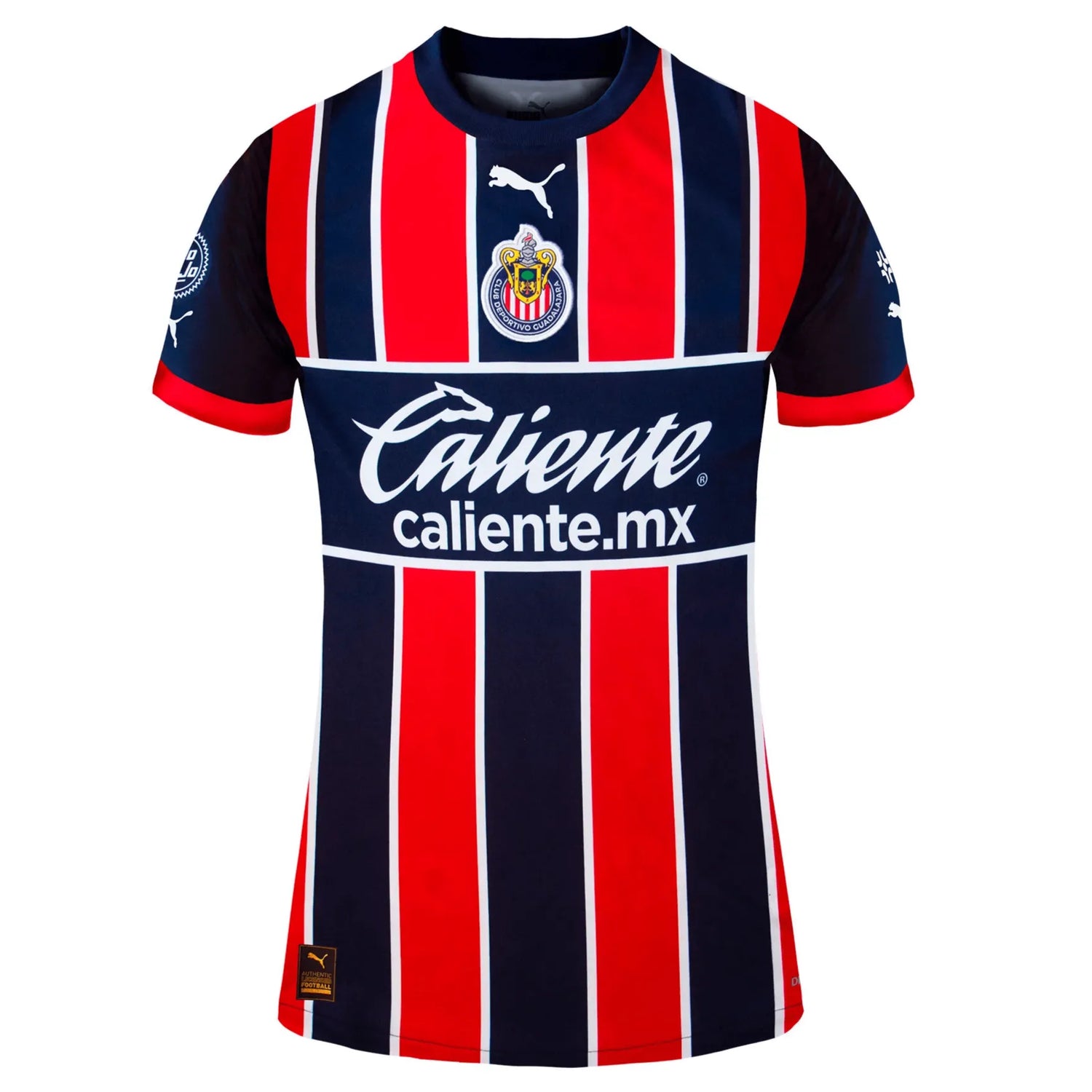 Puma 2023 Chivas Women Third Jersey - Red-Navy-White (Front)