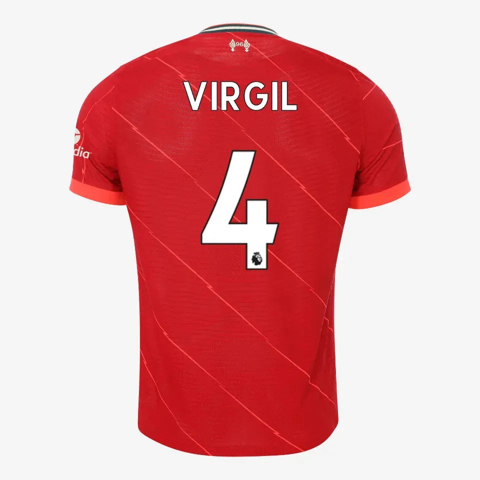 Nike 2021-22 Liverpool Youth Home Jersey - Gym Red-Crimson