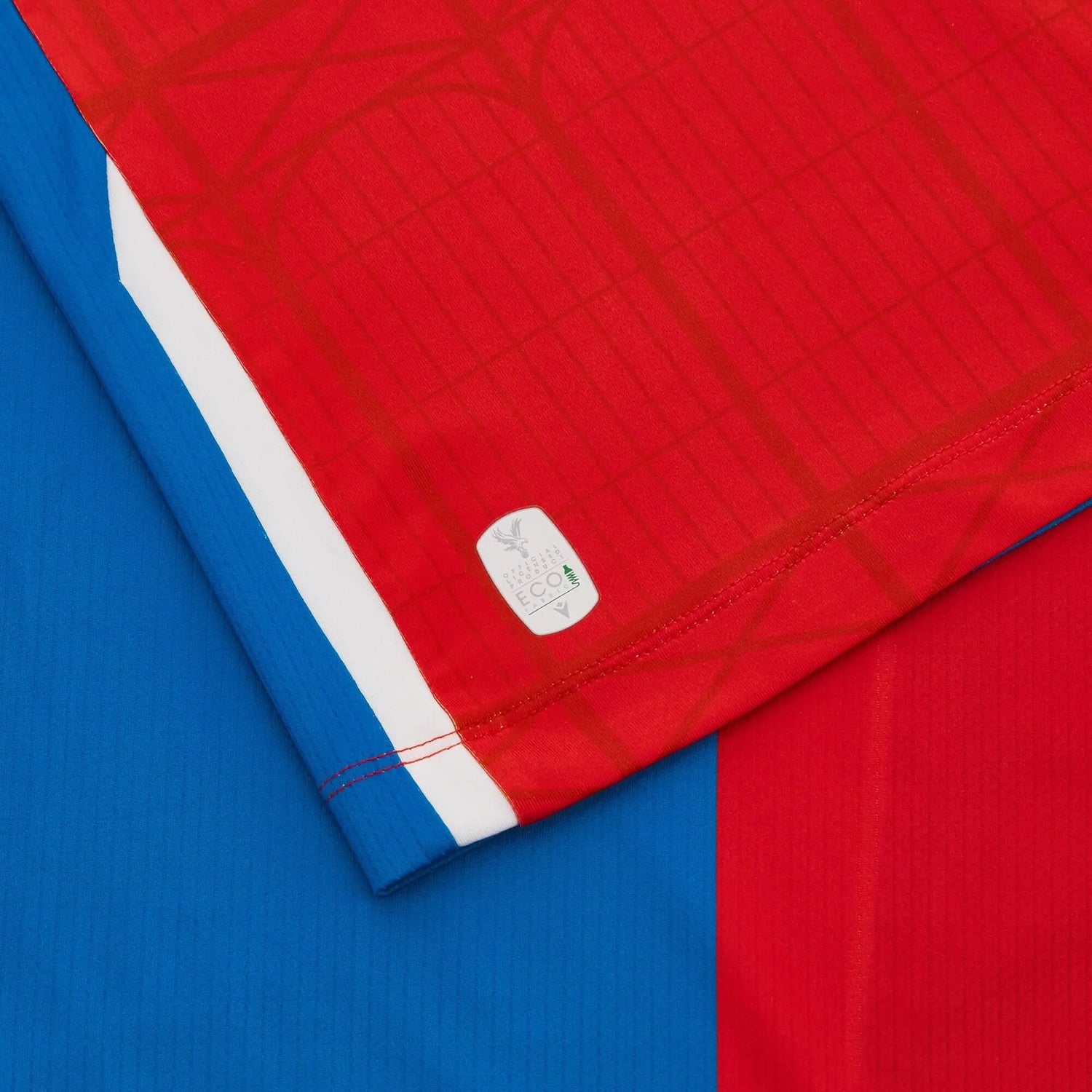 Macron 2023-24 Crystal Palace Men's Authentic Home Jersey (Detail 4)