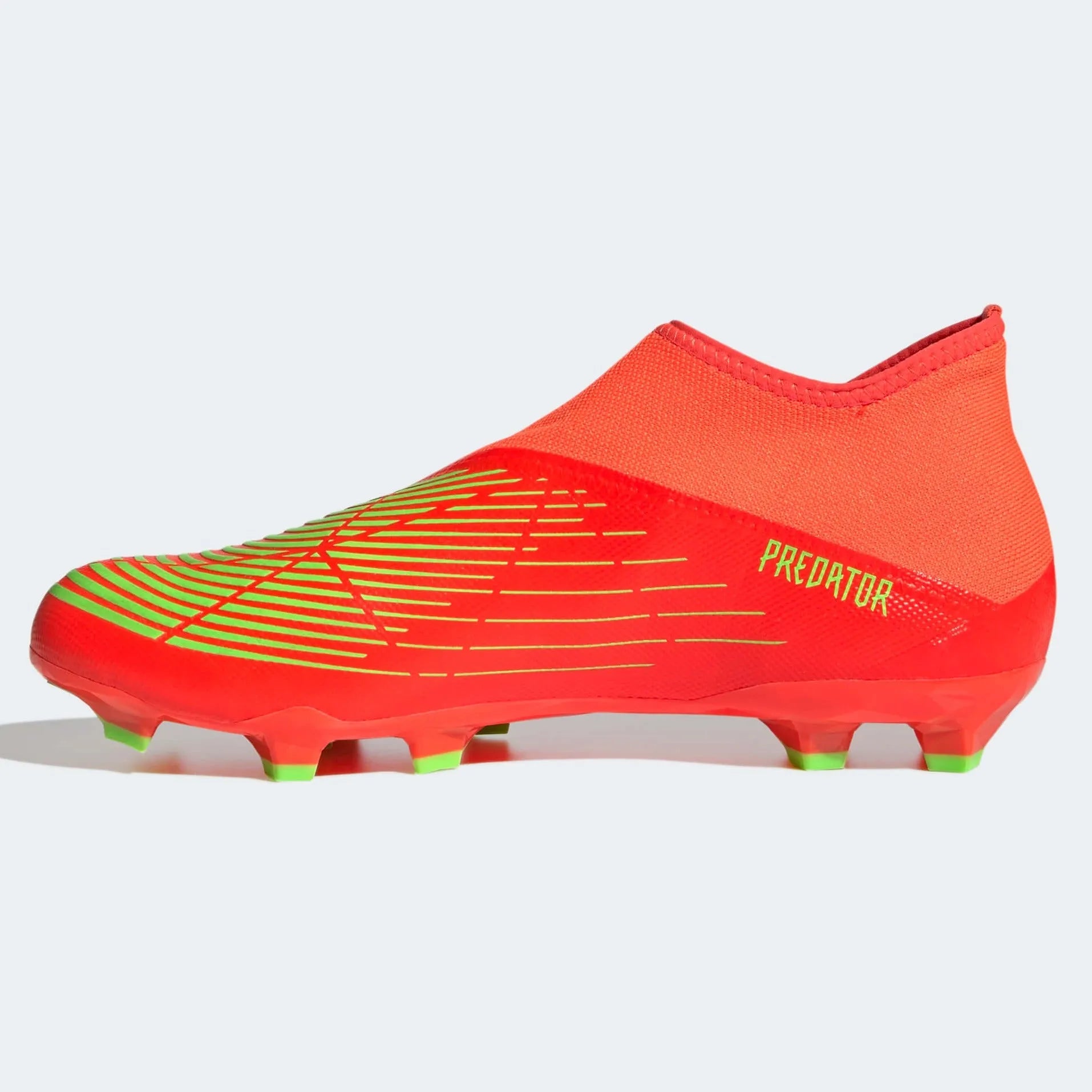 adidas Predator Edge .3 Laceless FG - Solar Red-Solar Green (Side 2)