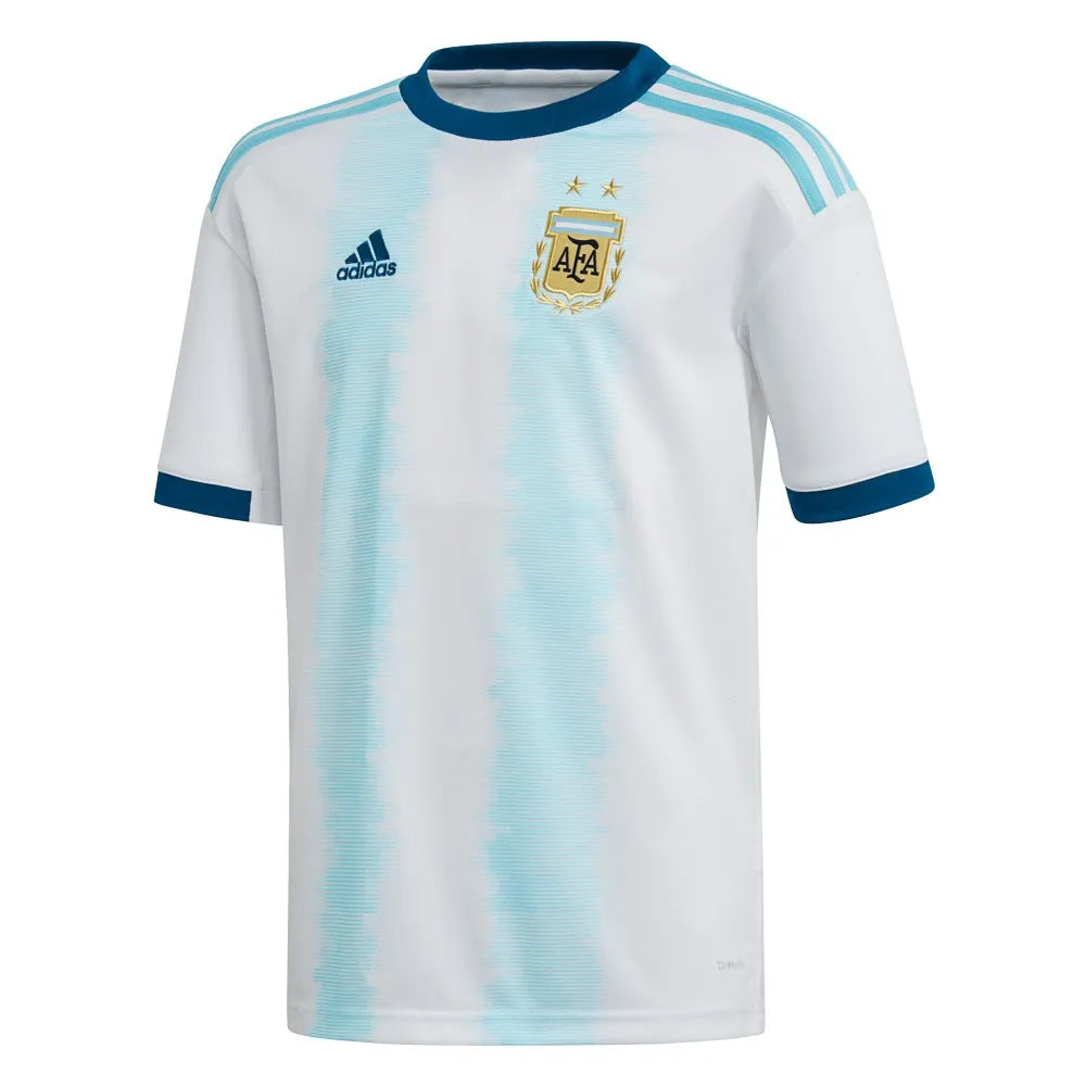 adidas Argentina 2019-20 Home YOUTH Jersey White/Blue
