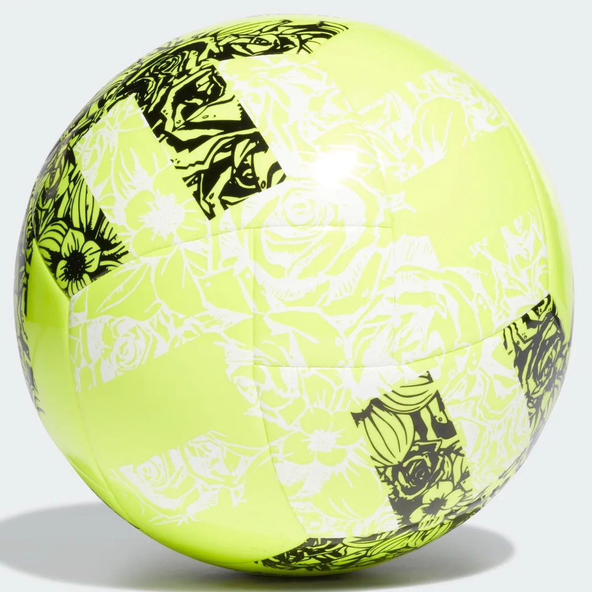 Adidas 2022  MLS Club Ball - Solar Yellow-Black (Back)