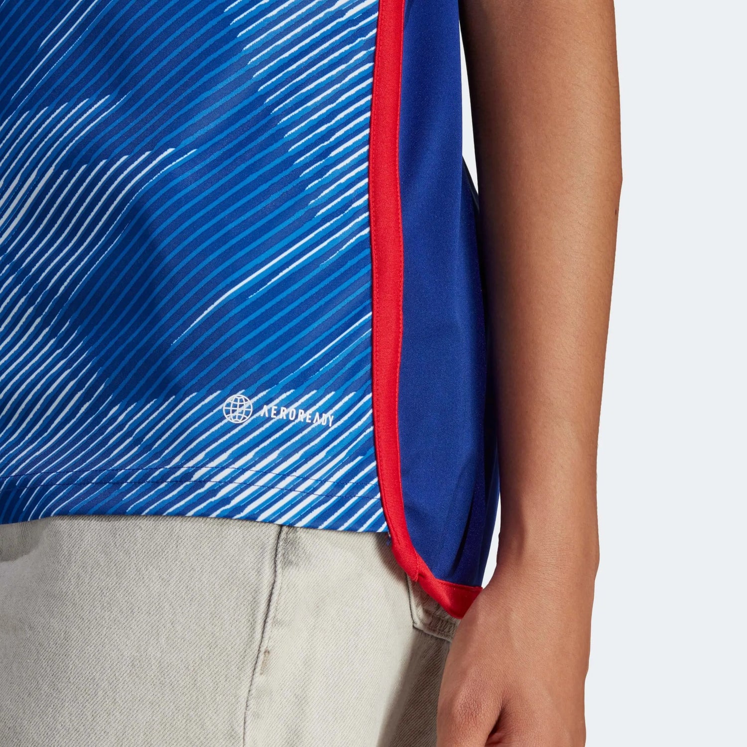 adidas 2022-23 Japan Women's Home Jersey - Japan Blue (Detail 2)