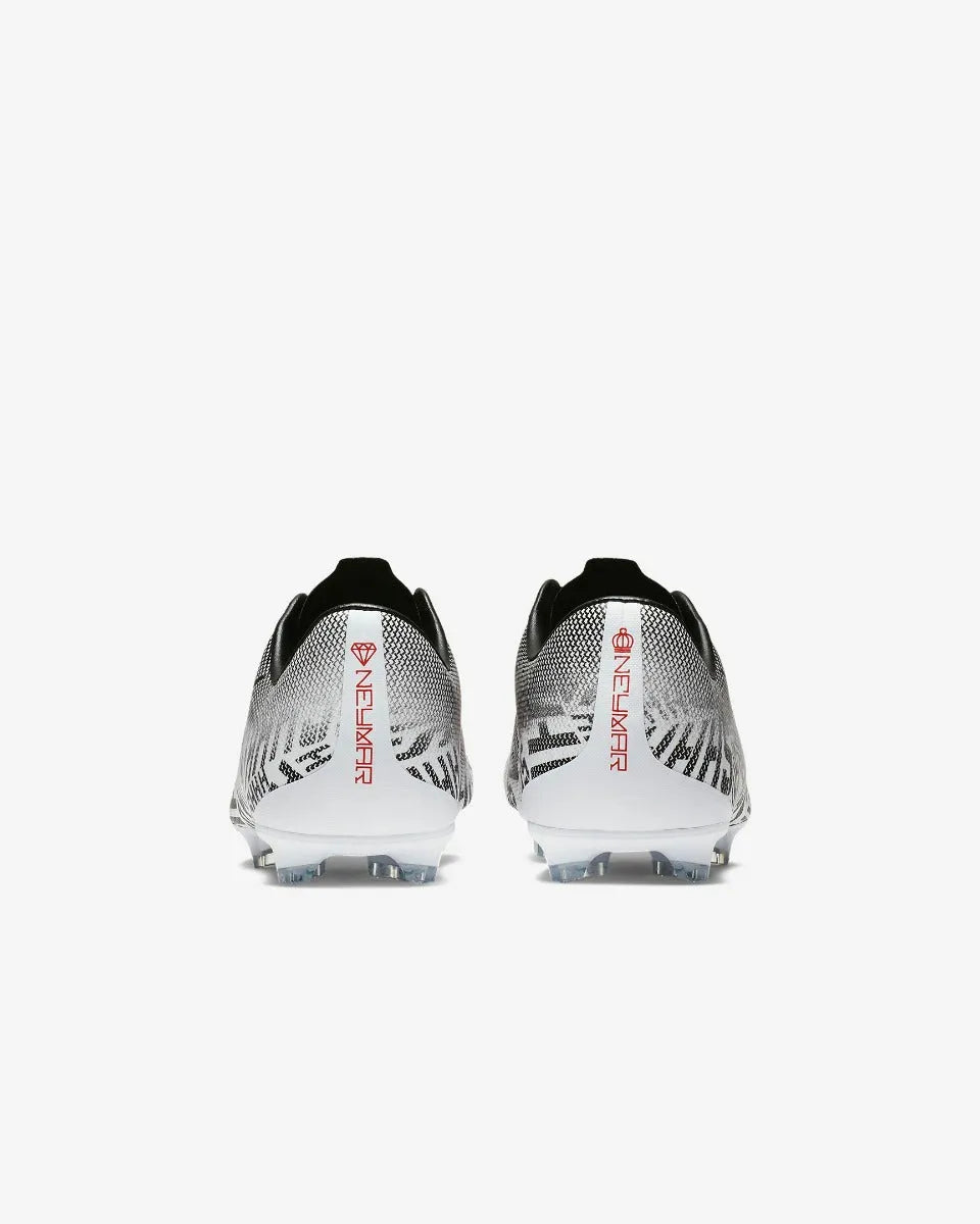Nike JR Vapor 12 Elite Neymar FG - White-Black-Red