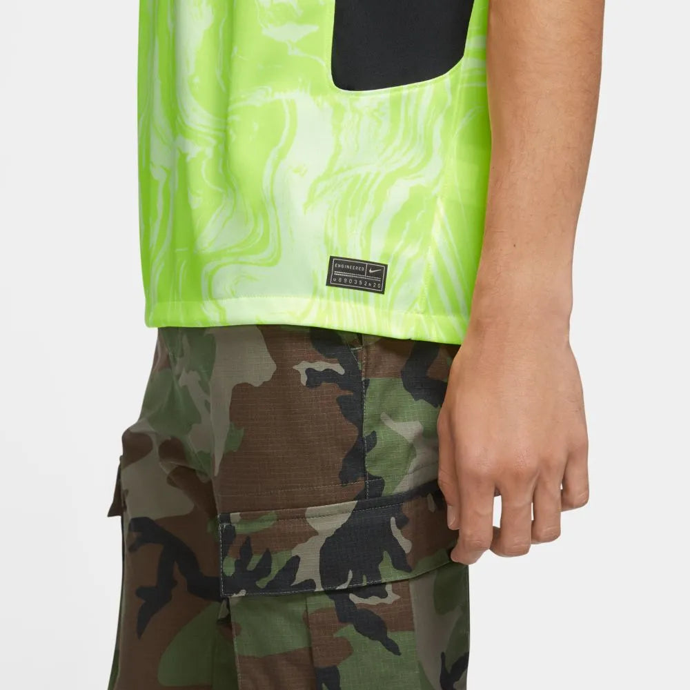 Nike 2020-21 Atletico Madrid Third Jersey - Volt-Black (Detail 2)