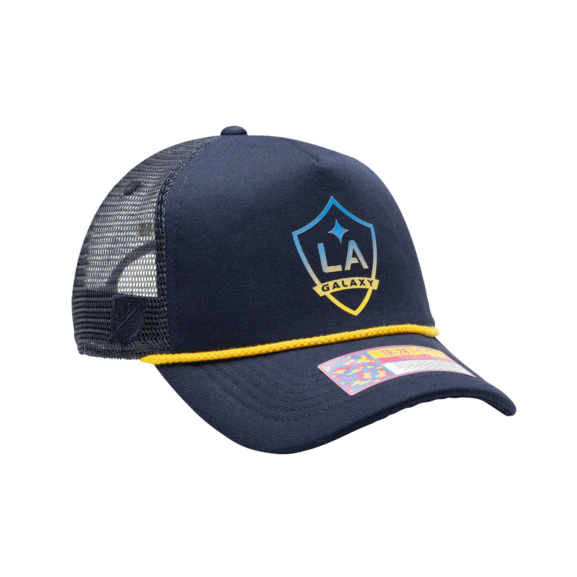 FI Collection LA Galaxy Atmosphere Trucker Hat (Lateral - Side 2)