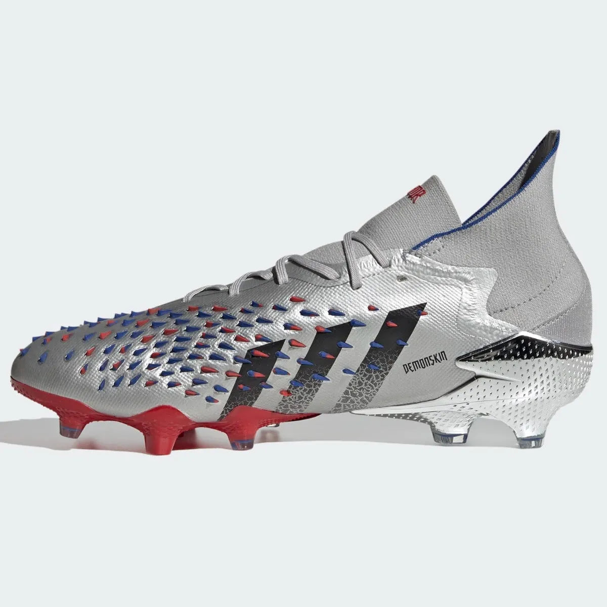 Adidas Predator Freak .1 FG - Silver Metallic-Red-Royal (Side 2)