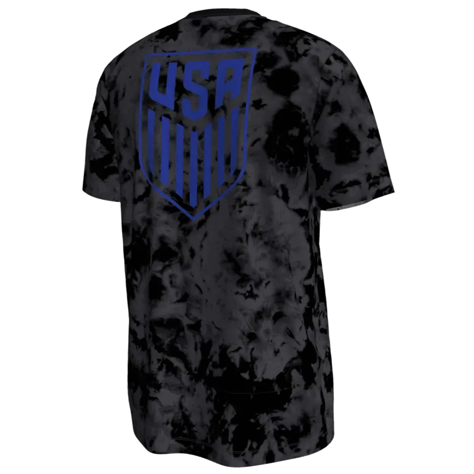 Nike 2022-23 USA Ignite WC22 Tee - Black-Grey (Back)