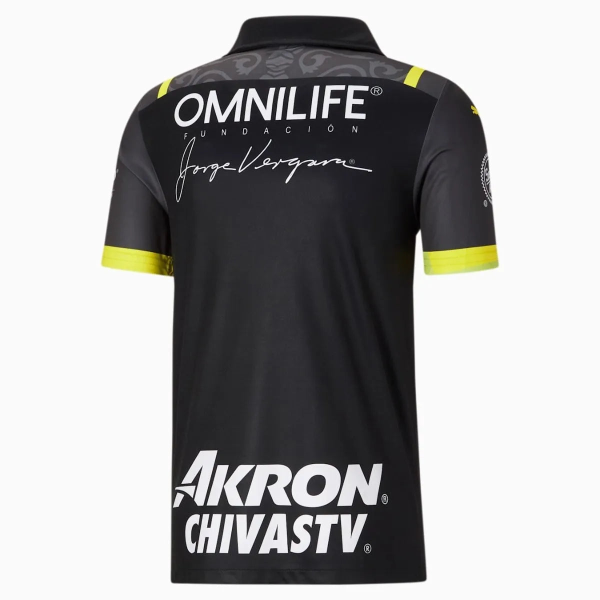 Puma 2021-22 Chivas Away Jersey - Black (Back)