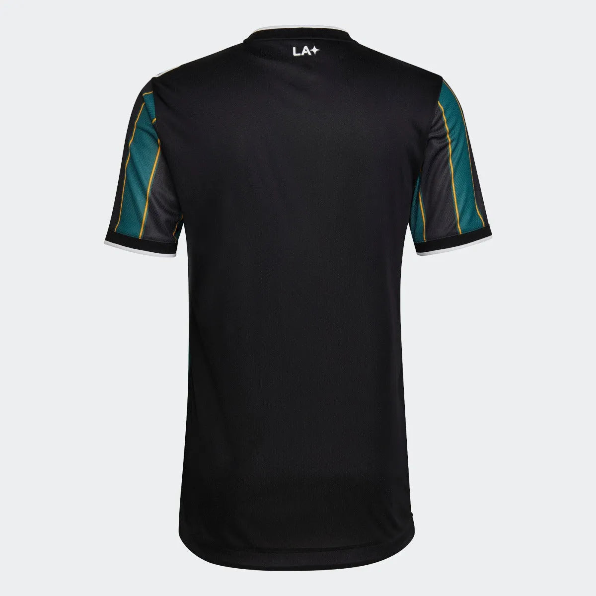Adidas 2021-22 LA Galaxy Authentic Away Jersey - Black-Tech Green