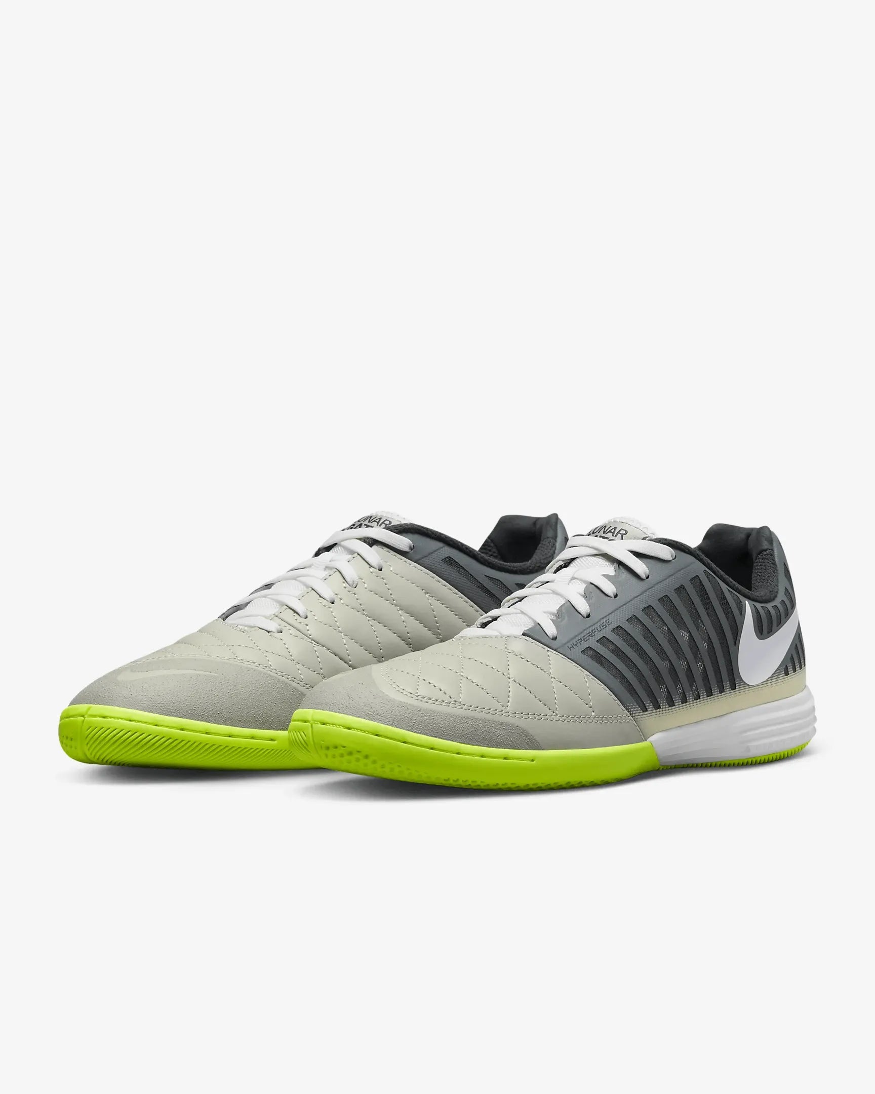 Nike Lunargato II Smoke Grey-Anthracite-Pale Grey-White (Pair - Lateral)