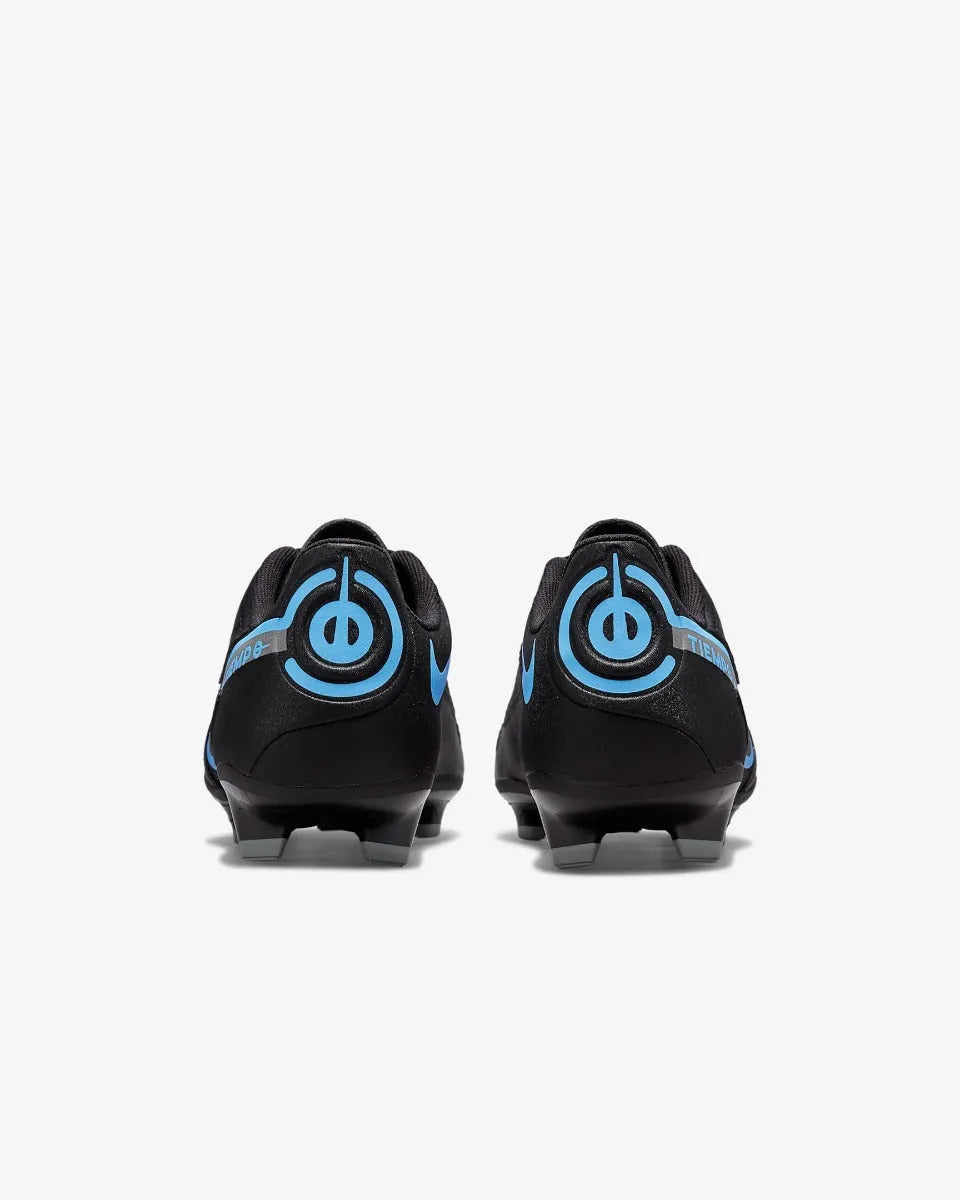 Nike Legend 9 Academy FG-MG - Black-Blue (Pair - Back)