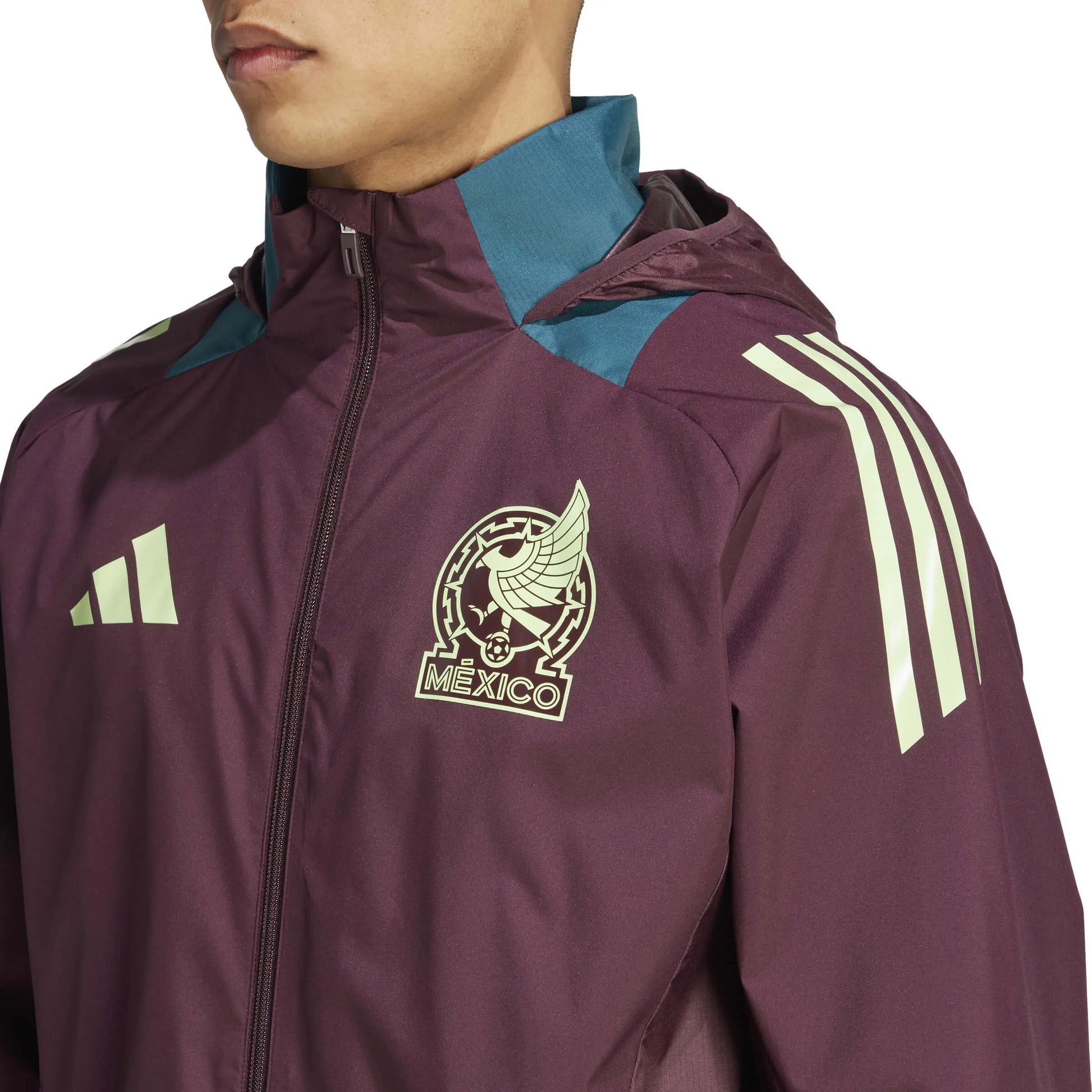 adidas 2024-25 Mexico Men's AW Jacket (Detail 1)