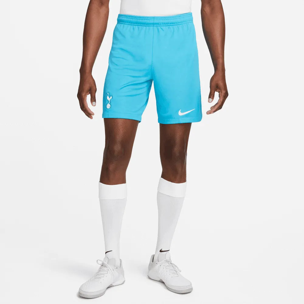 Nike 2022-23 Tottenham Stadium Third Shorts - Dark Turquoise (Model - Front)