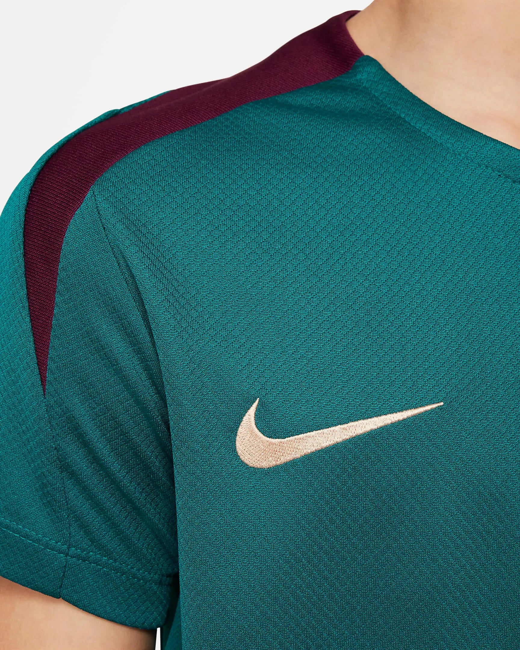 Nike 2024-25 PSG Youth DF Strike SS Top (Detail 3)