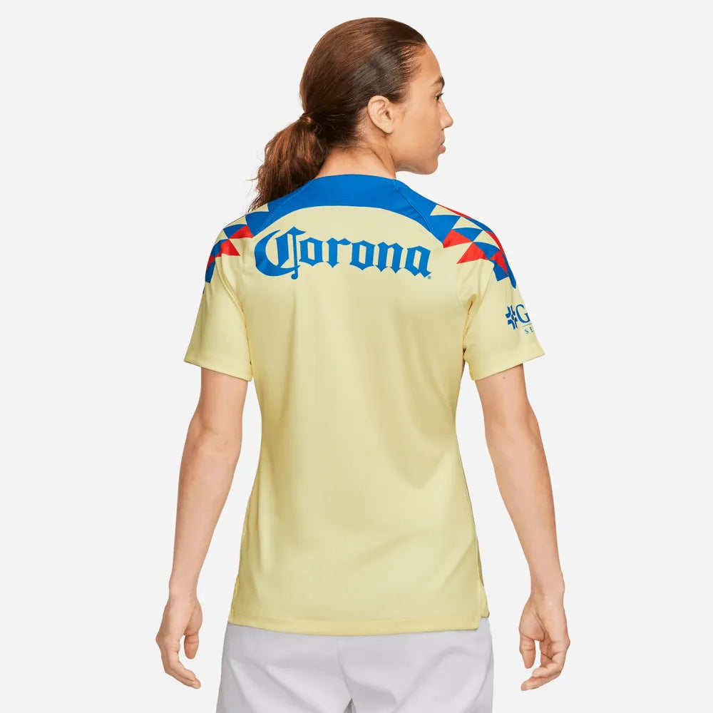 Nike 2023-24 Club America Women's Stadium Home Jersey (Model - Back)