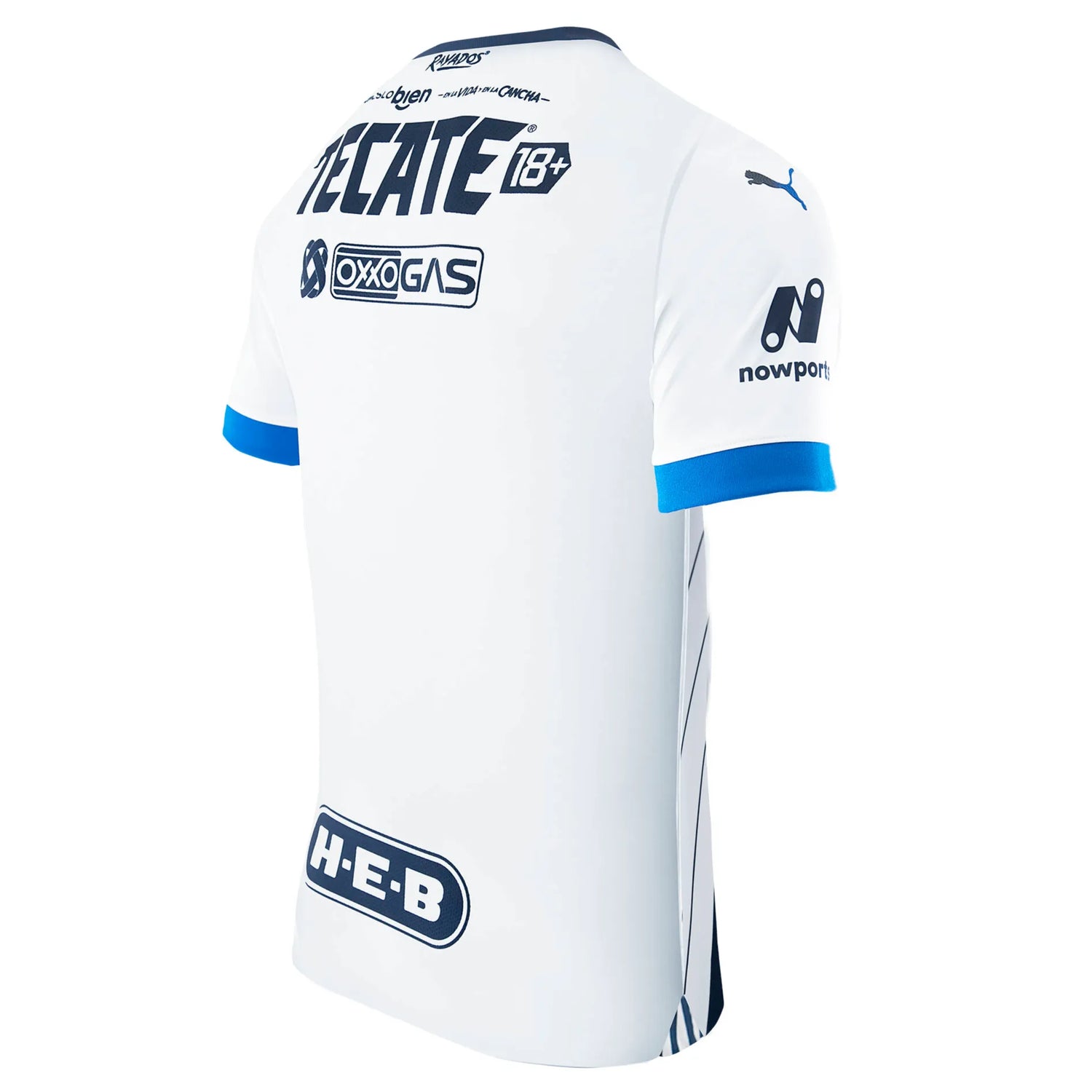 Puma 2023-24 Monterrey Men's Stadium Away Jersey (Lateral - Back)